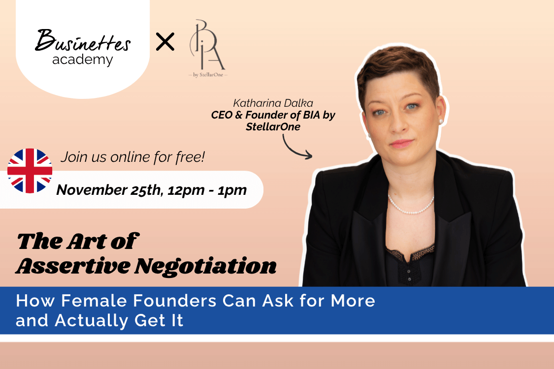 The Art of Assertive Negotiation for Female Founders