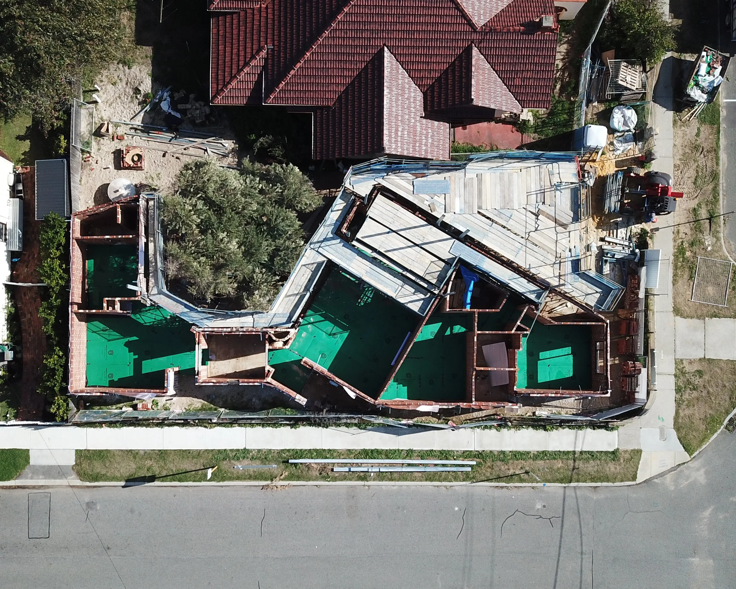 steelehouse Casa Olivio brickwork up aerial.jpg