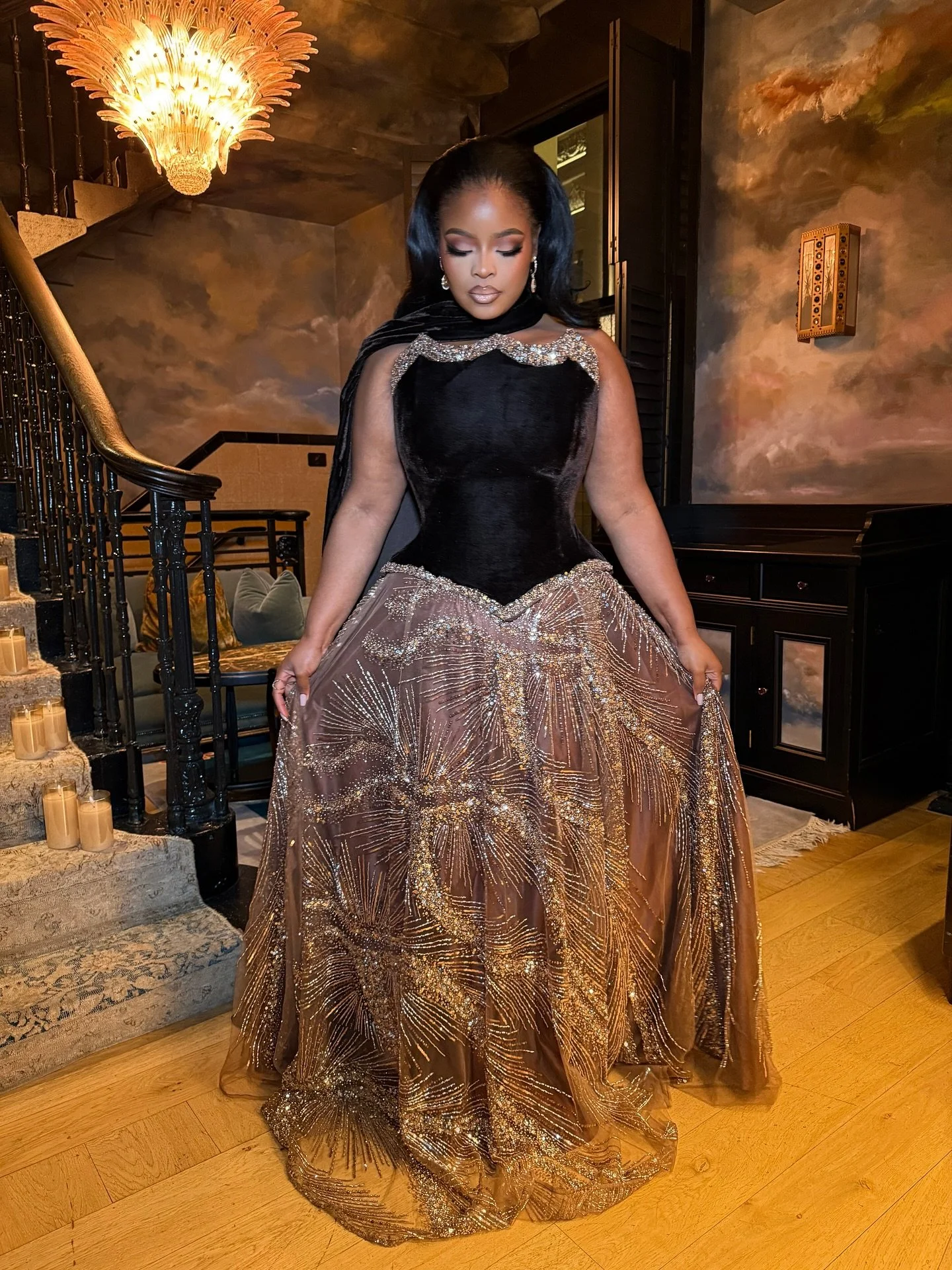 How do we even caption this extremely high level of gorgeousness @ginadanso_ wearing custom SB 😍

We made this custom corset for our beautiful Gina&rsquo;s birthday. 

(Fun fact; Gina was our first model bride for a fashion show back in 2009. One da