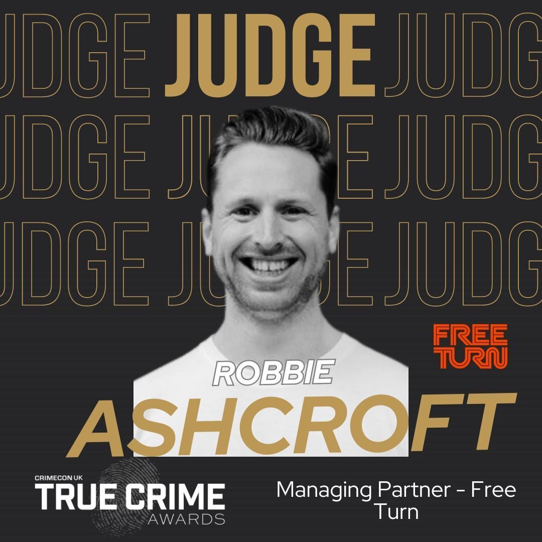 We're proud partners of the #truecrimeawards 2024 💥 Plus, our own Robbie Ashcroft will be sitting on the judges panel! 🔥 

The True Crime Awards recognises outstanding #TrueCrime content across Broadcast, Podcasting and Publishing - highlighting th