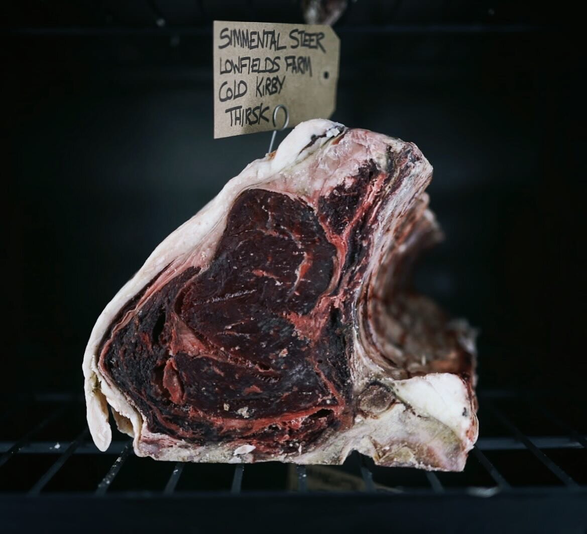 Dry aged beef &bull; 

All of the meat available on our menu has been dry aged in our fridges within the restaurant. The dry aging process helps the produce to develop a stronger flavour and makes it considerably more tender.

We&rsquo;re back open f