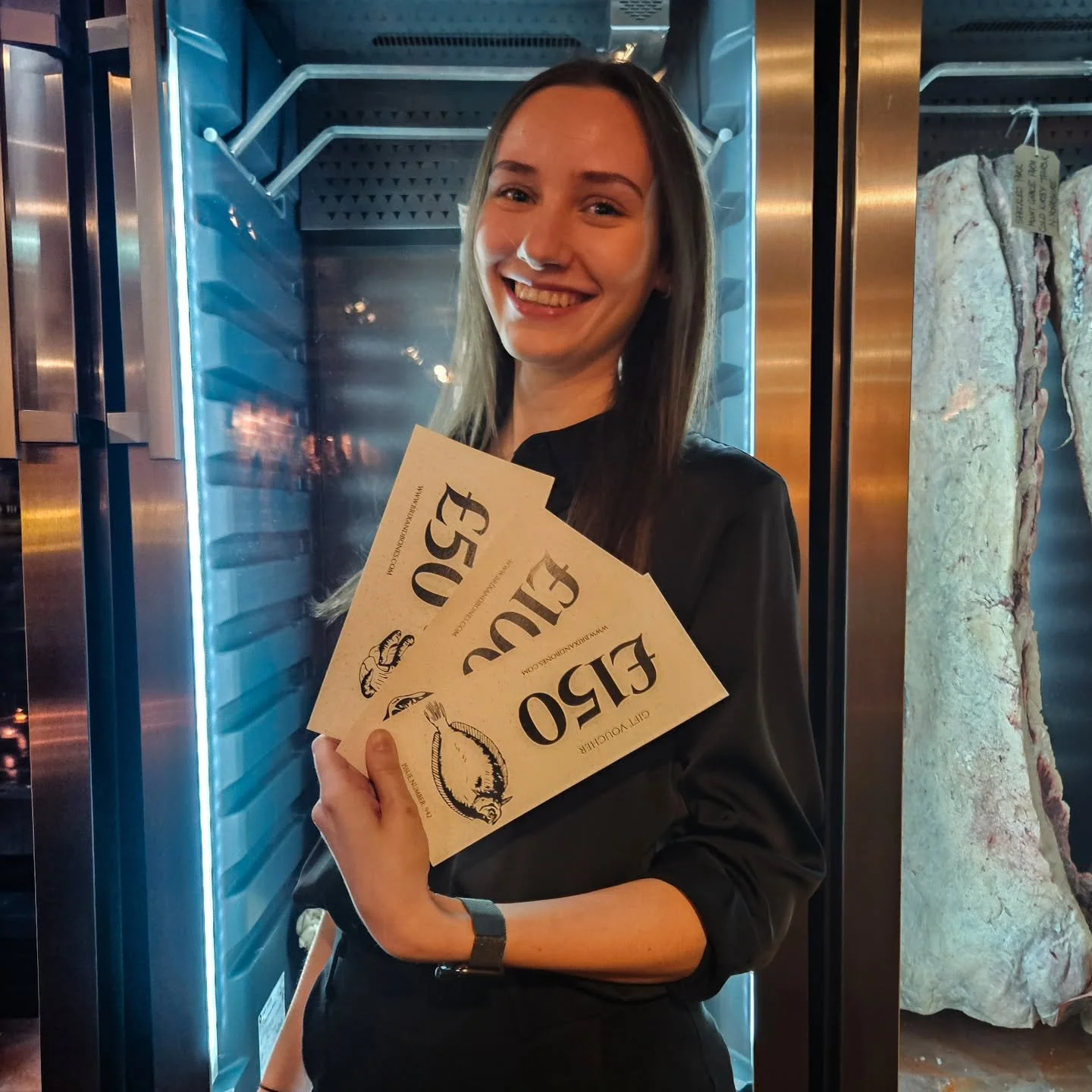 In order to guarantee delivery before Xmas, the last chance to purchase vouchers online will be Wednesday 17th December - vouchers can be purchased at the restaurant until the 23rd.

In other news....Say hello to our newest member of staff Jess - she