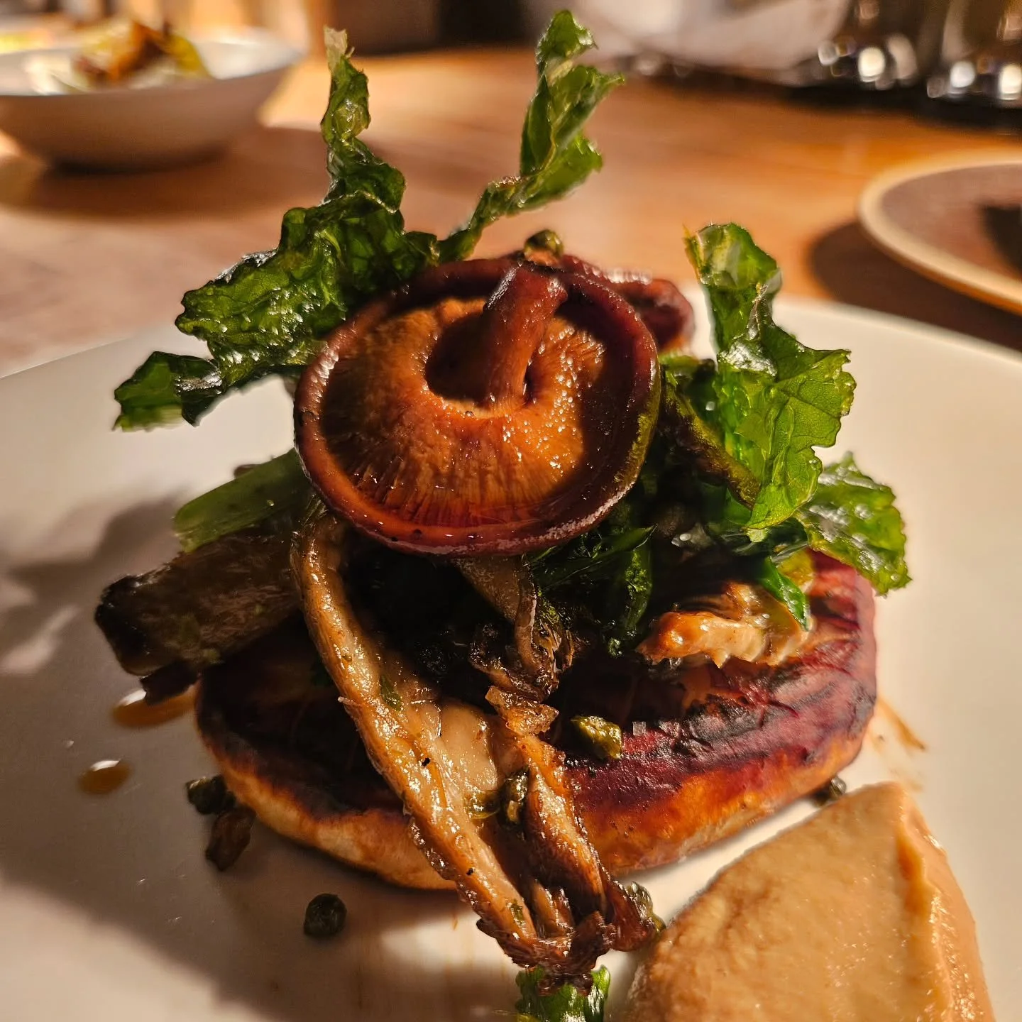 Our speciality may be meat and fish cooked over live - fire, but we&rsquo;re committed to looking after vegetarian diners too. 

With prior notice, we&rsquo;ll tailor dishes to suit vegetarian preferences and ensure a thoughtfully prepared vegetarian