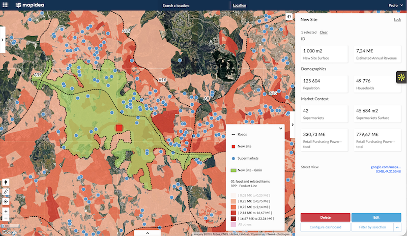 Mapidea Location Analytics Blog - Store Location Intelligence - New Mapidea Module