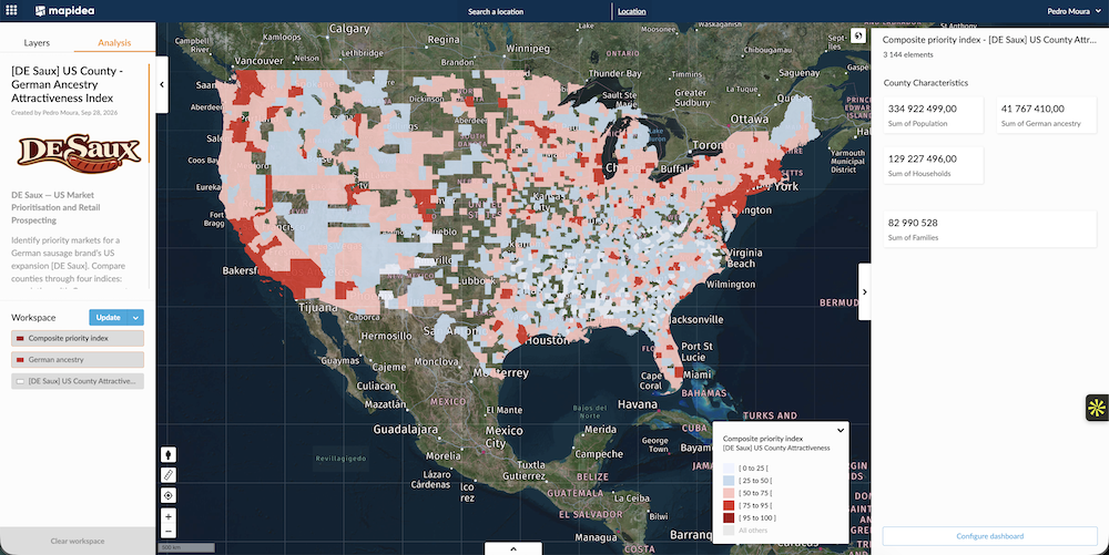 Mapidea Location Analytics Blog - The US is a big market. That’s not a sales strategy.