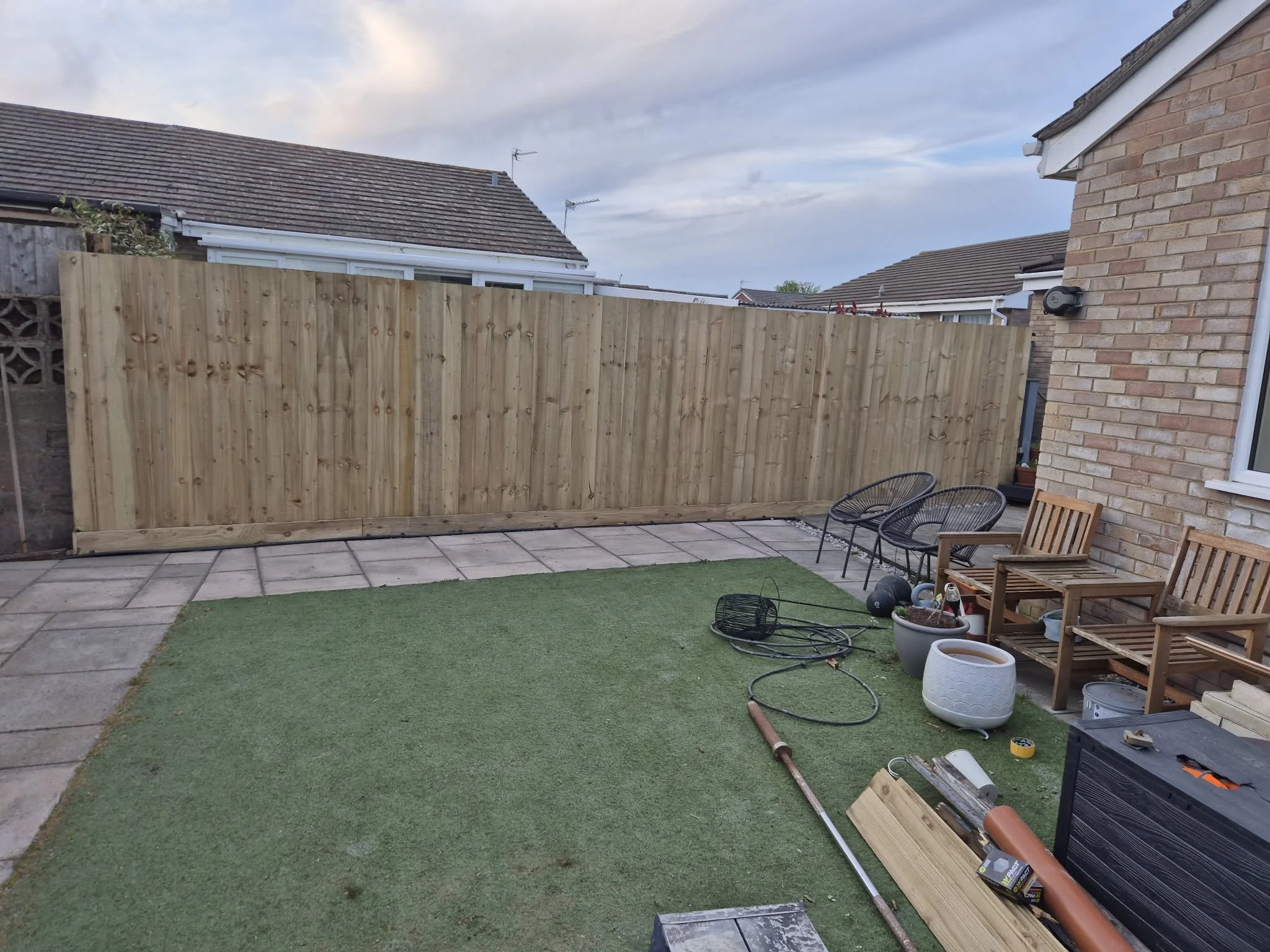 garden room offiice patio preparation.JPG