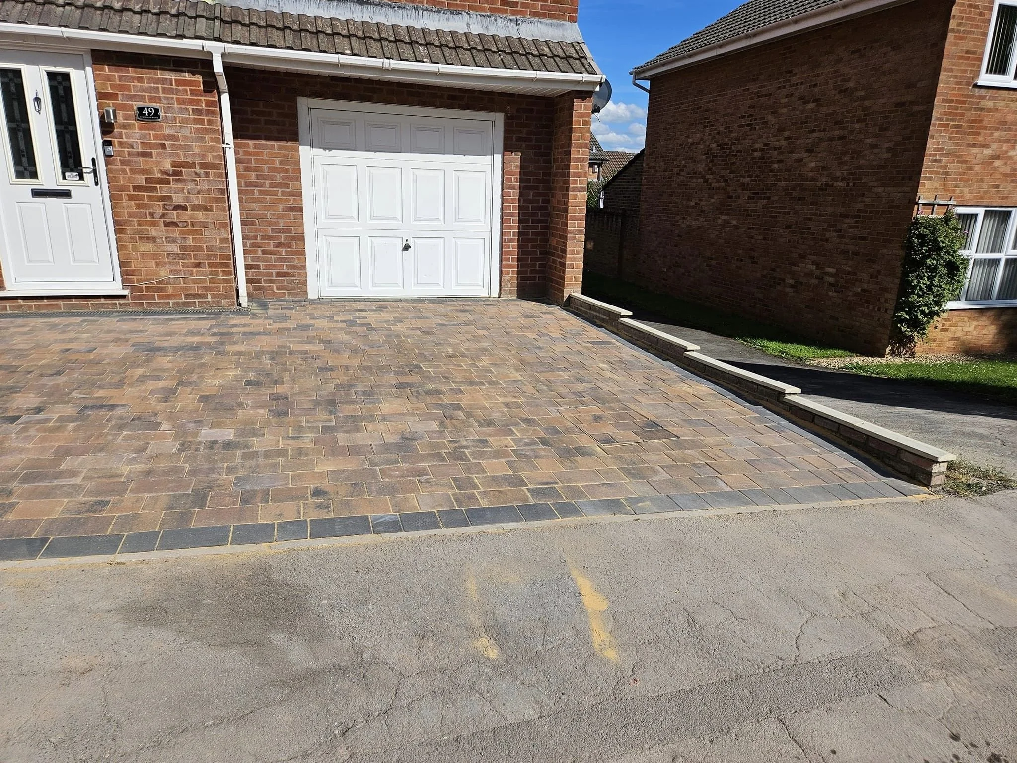 block paving driveway service somerset south west