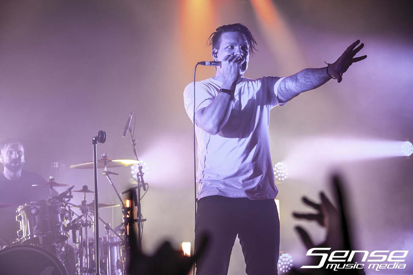 Pictured: Ben Hall + Clint Boge - THE BUTTERFLY EFFECT - Unbroken Tour Venue: The Metro Theatre, Sydney - 30 August 2019 Photographer: Jimmy Wah - Sense Music Media