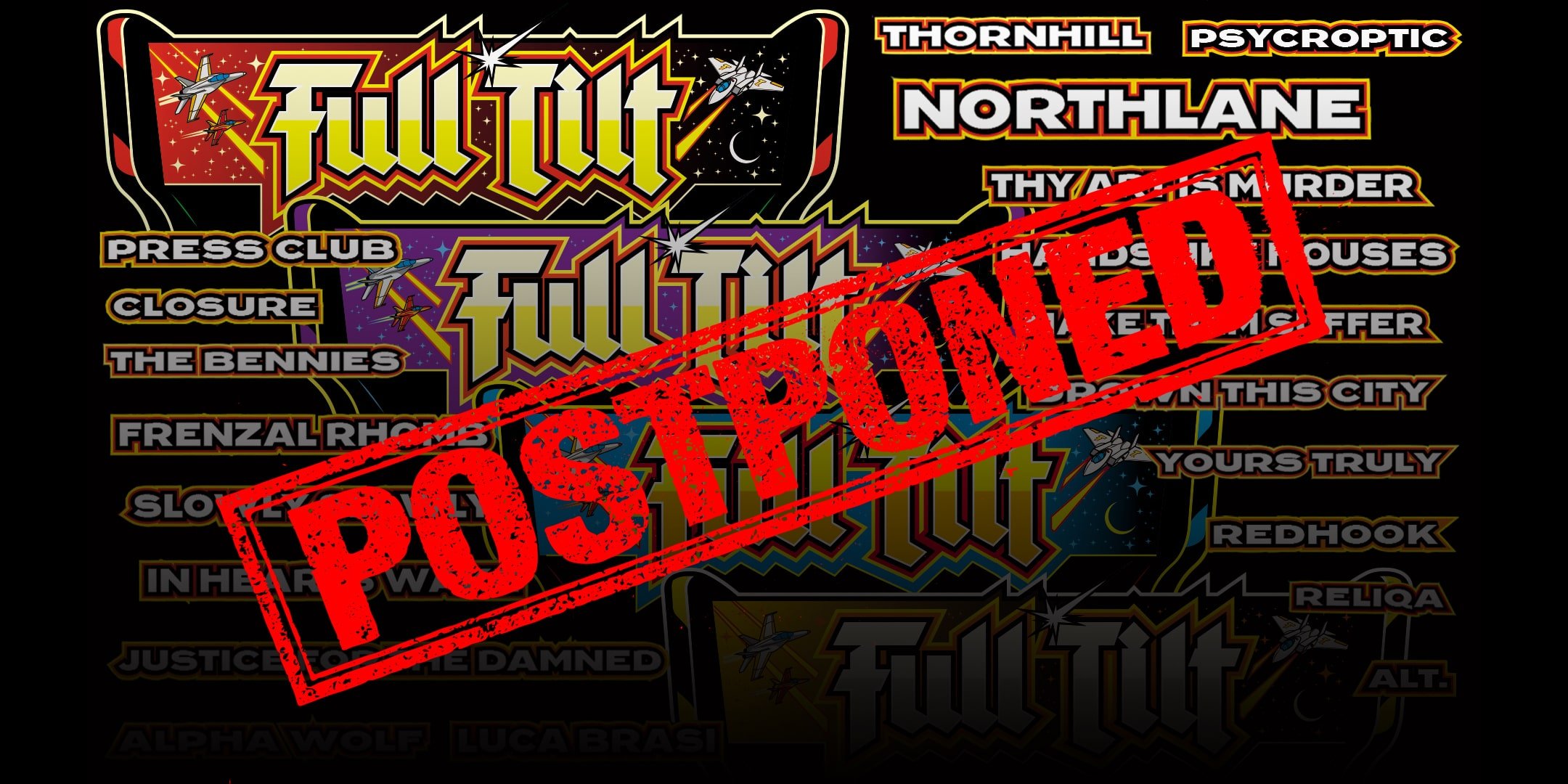 FULL TILT FESTIVAL Brisbane Postponed to APRIL 23