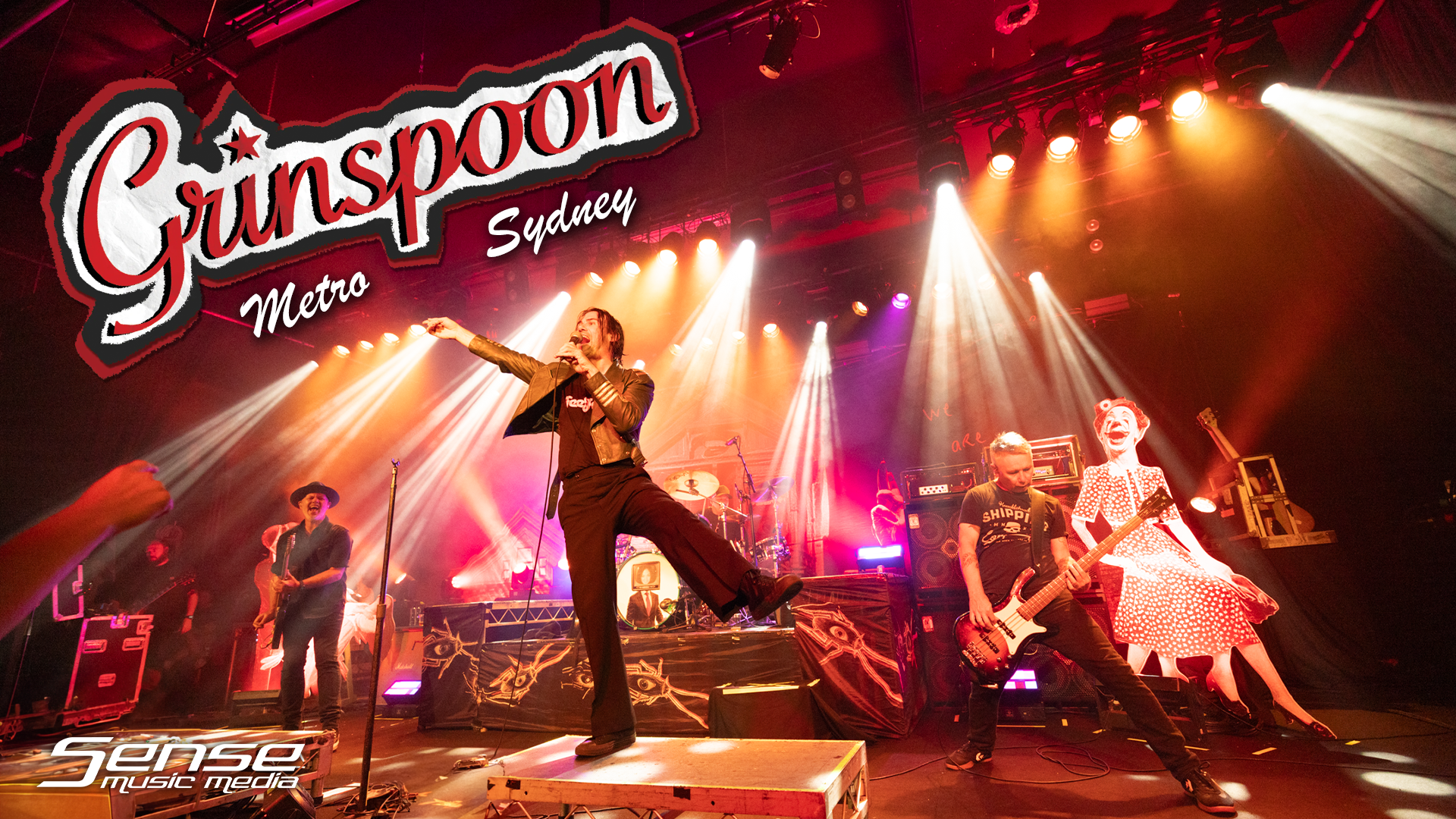 GRINSPOON + PRESS CLUB - Metro Theatre, Sydney