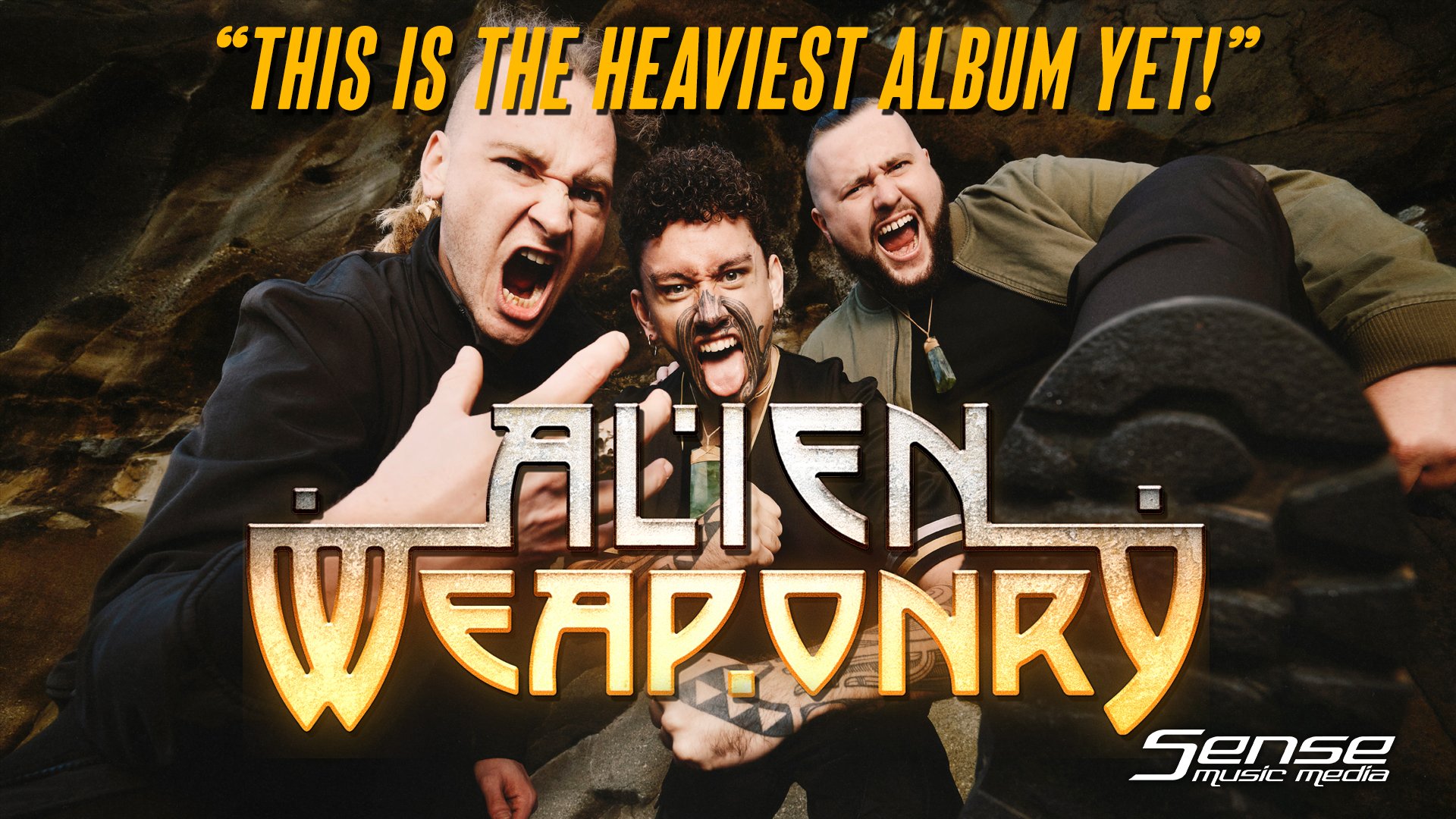 ALIEN WEAPONRY - “This Is The Heaviest Album Yet!”