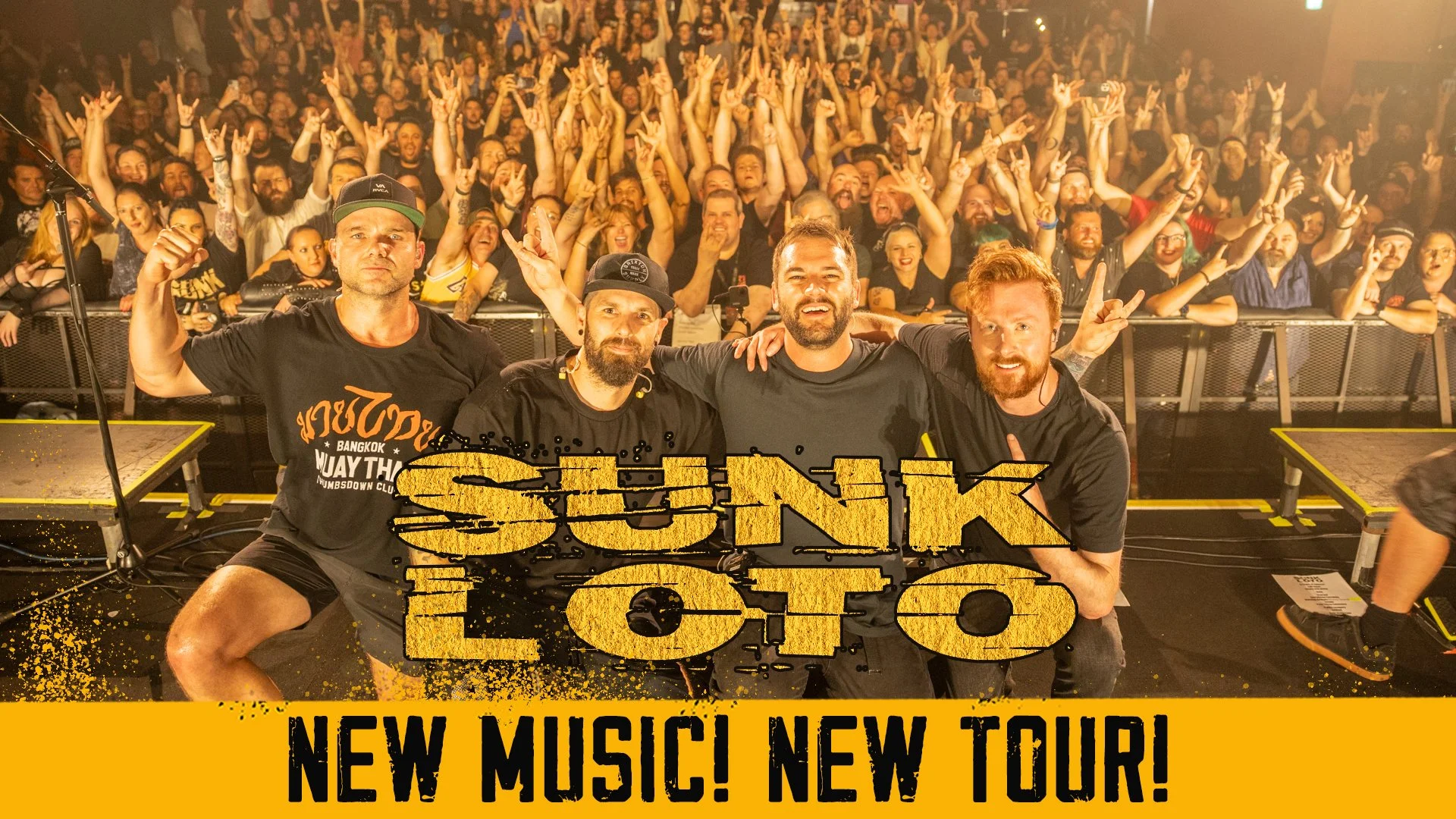 Live &amp; Loud: SUNK LOTO Announce New Tour, New Music!