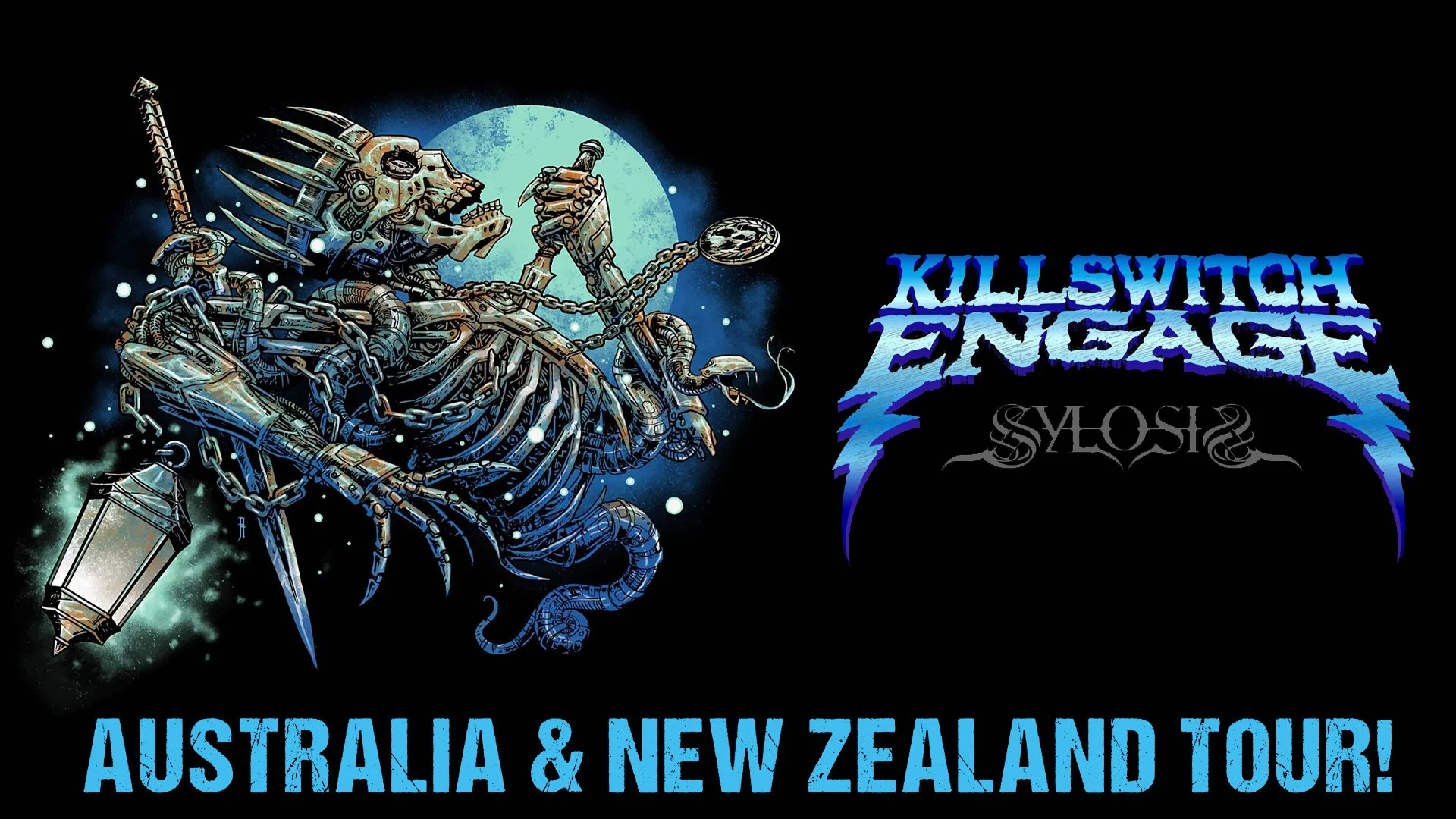 Live &amp; Loud: KILLSWITCH ENGAGE Announce Aus/NZ Tour With SYLOSIS!