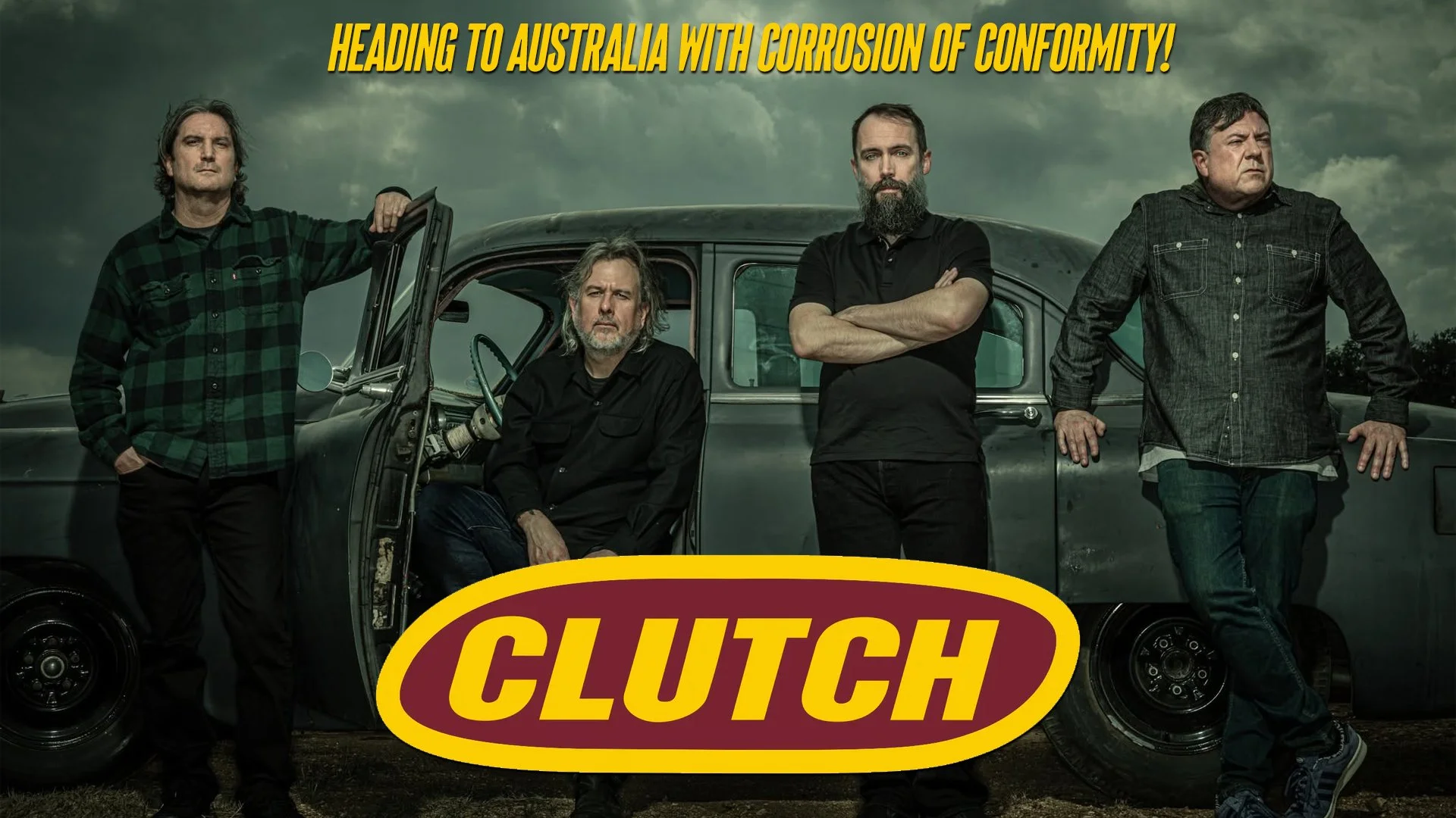 Live &amp; Loud: CLUTCH Announce Tour With CORROSION OF CONFORMITY!