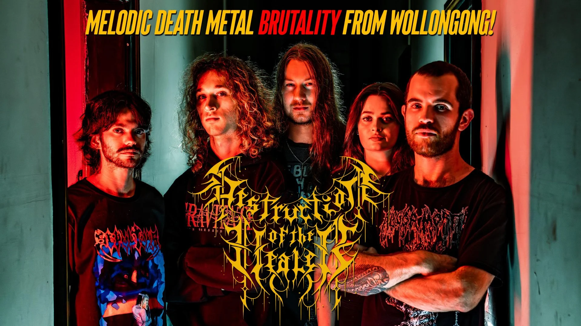 Melodic Death Metal Brutality from Wollongong with DESTRUCTION OF THE HEALER