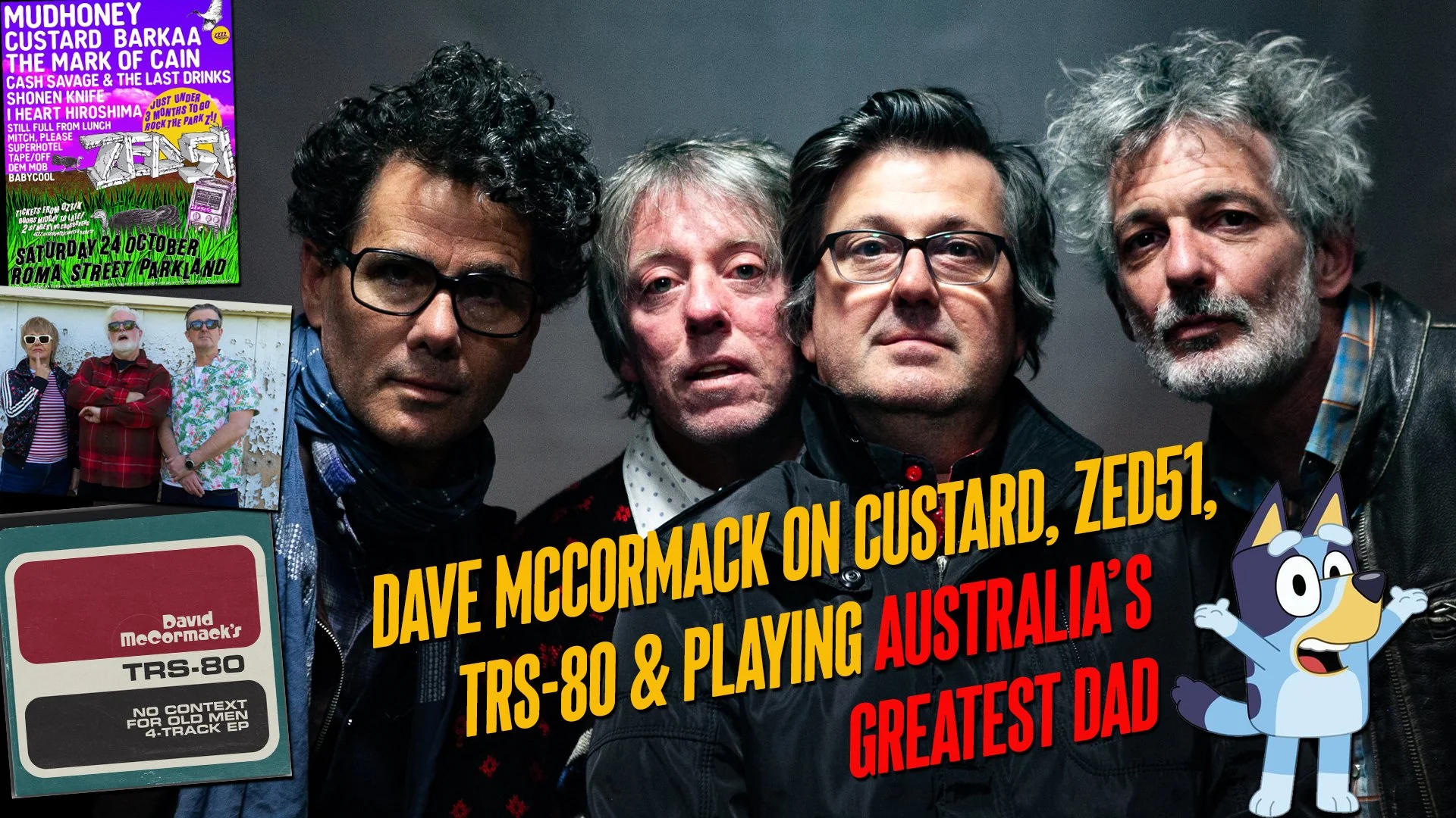 Dave McCormack on CUSTARD, ZED51, TRS-80, and Playing Australia’s Greatest Dad!