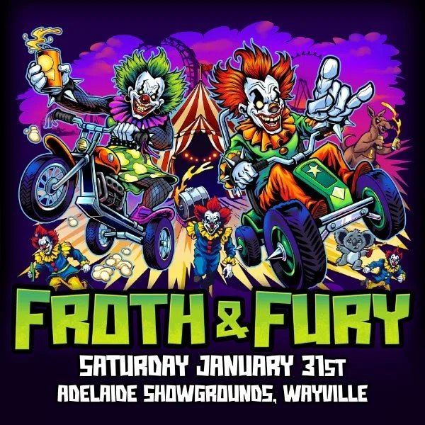 froth & fury festival 2026 adelaide showgrounds tickets