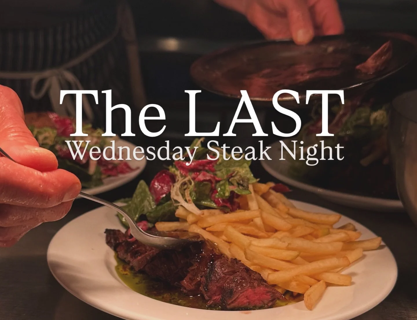 Tomorrow night, Deptford will be enjoying - THE LAST, Wednesday Steak Night of 2025,

We are beyond grateful to everyone who has joined us for this weekly ritual.  And to legendary local butchers, @dringsgreenwich for always supplying us with the mos
