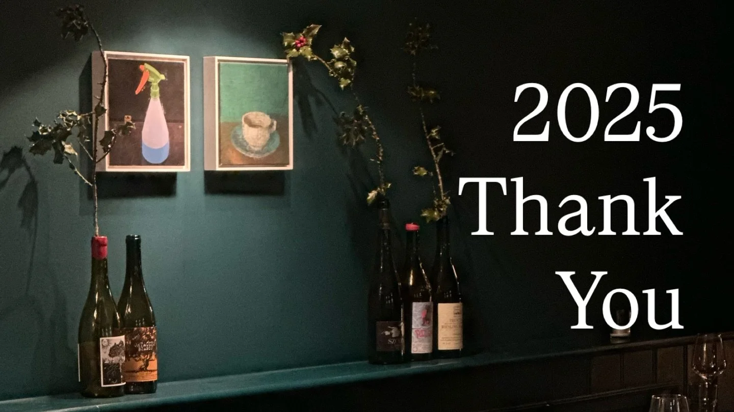 As 2025 comes to a close and we shut up shop for festive season, we want to say thank you.

Thank you to everyone who joined us this year &mdash; for filling our space with energy and light, sharing food and wine, conversation, creativity and genuine