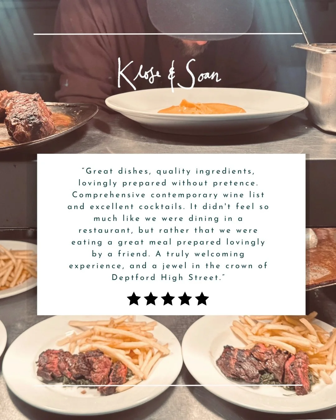 Thank you, thank you, thank you.

For all the kind words we receive, we are eternally grateful.  They inspire us to keep doing what we do best! Swipe through for more words that remind us why we do what we do &mdash; why we cook, pour, host, and hold