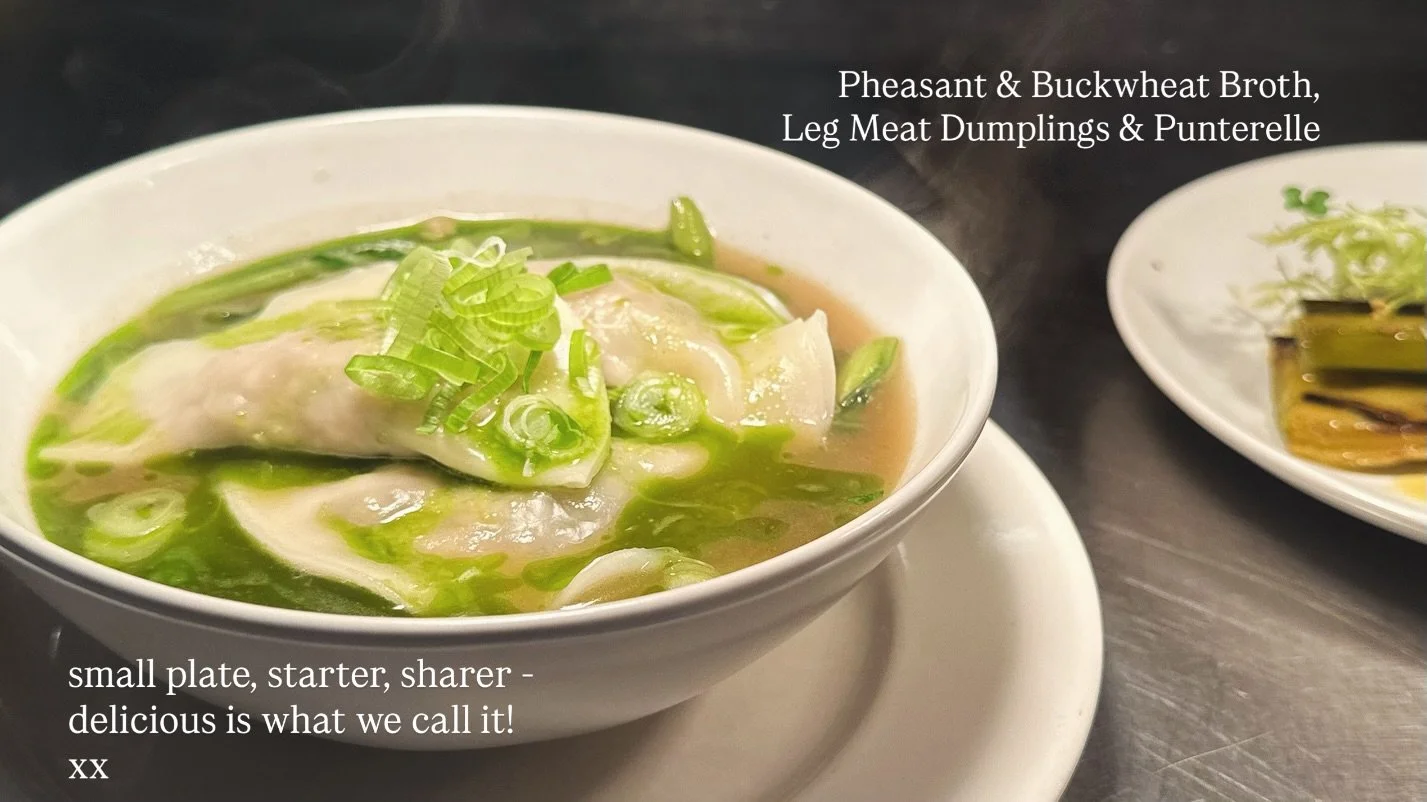 After some solid time developing in the kitchen, @matt_klose_ has crafted this perfect bowl of comfort, that just calls to be devoured -  something, so many have done over the past few weeks. 

A pheasant &amp; buckwheat broth, hand-rolled leg meat d