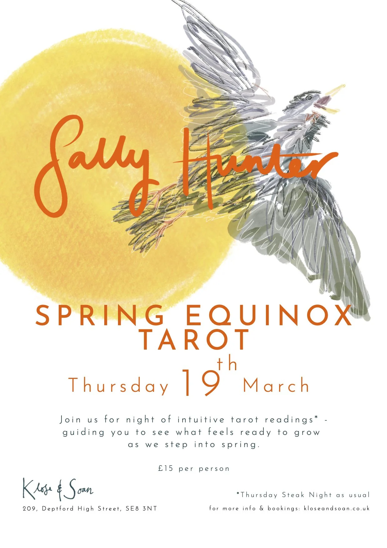 Sally Hunter  -  Spring Equinox Tarot