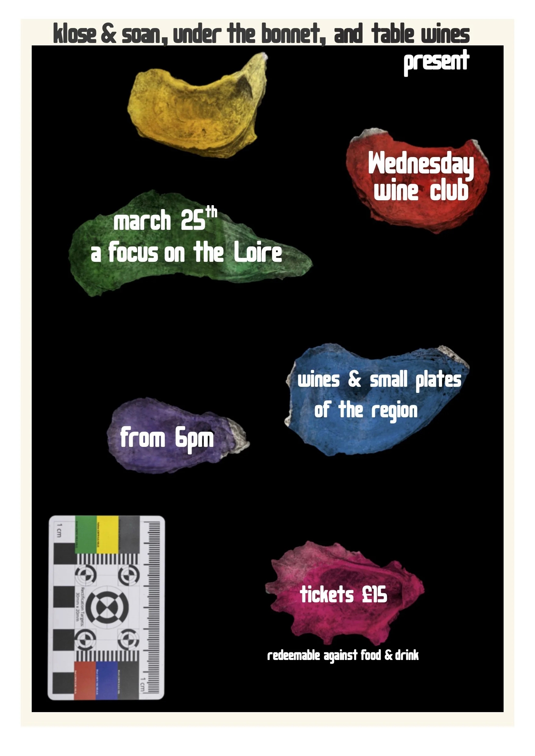 March's Wednesday Wine Club with Under The Bonnet and Table Wines - FOCUS: Loire Valley