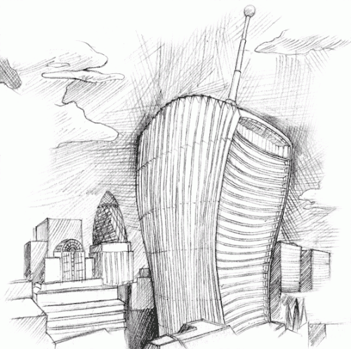 THE WALKIE TALKIE BUILDING