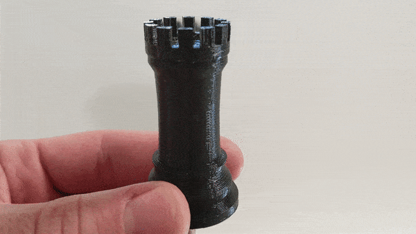 3D printed Rook Chess Set