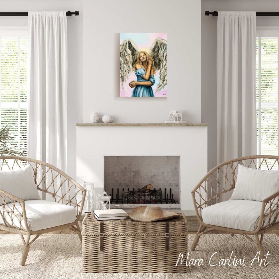 This beautiful angel shares the gift of creativity. She is around you when you tap into your creative side and bring life to the visions in your mind. Her warm environment is meant to bring out a comforting setting to welcome the creations you bring 