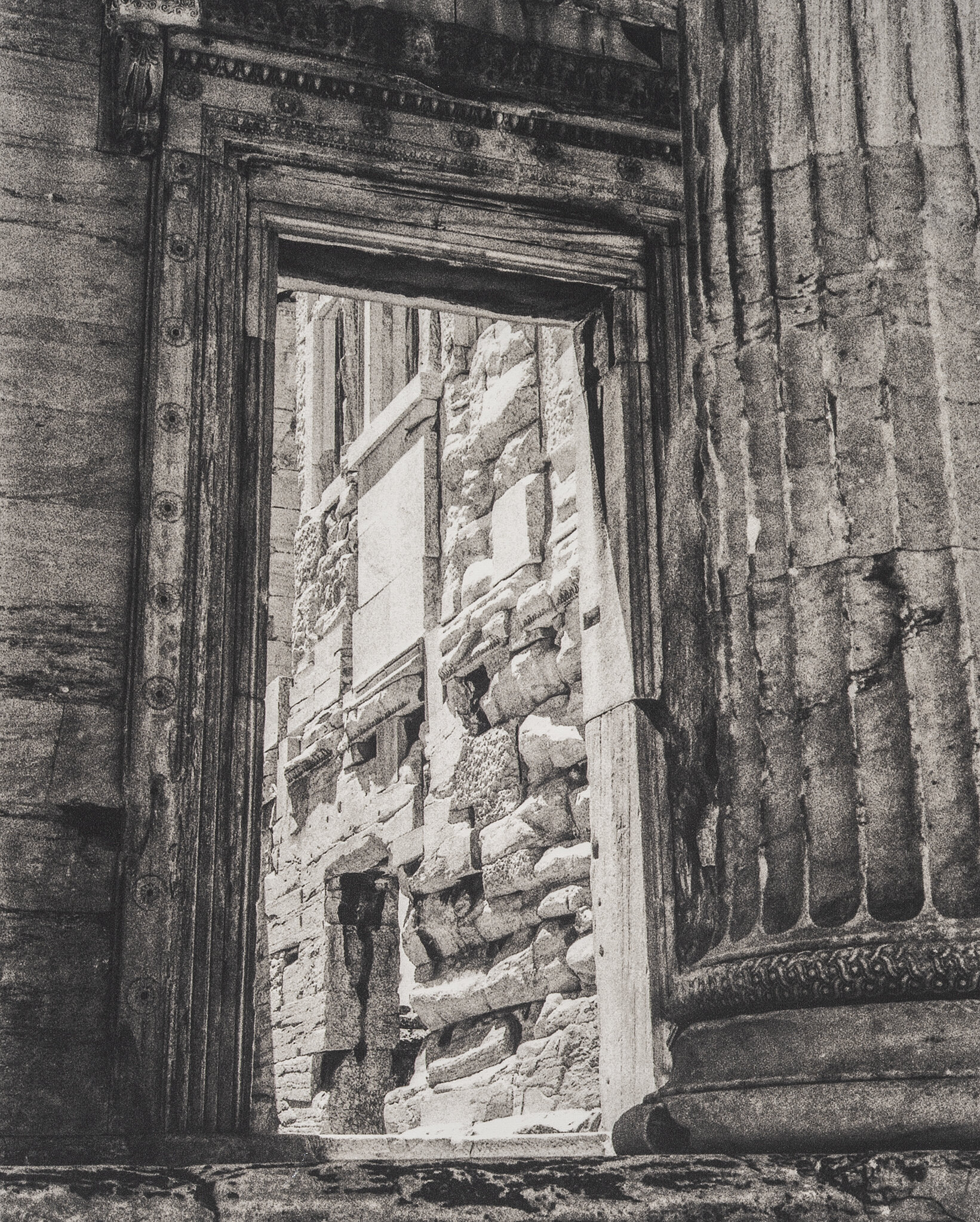 Doorway at the Acropolis Greece