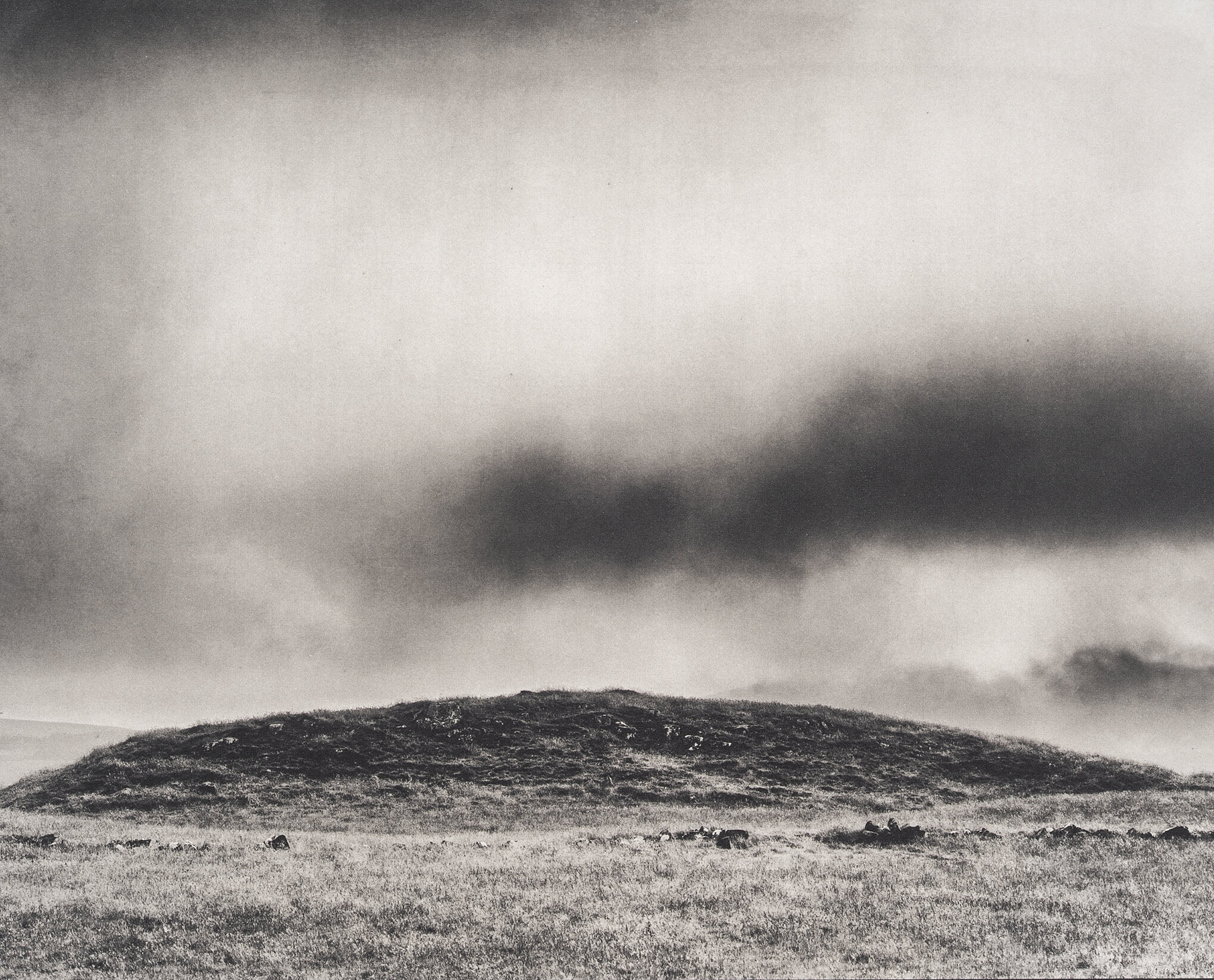 Northern Ireland mound with fog AKA Wowza