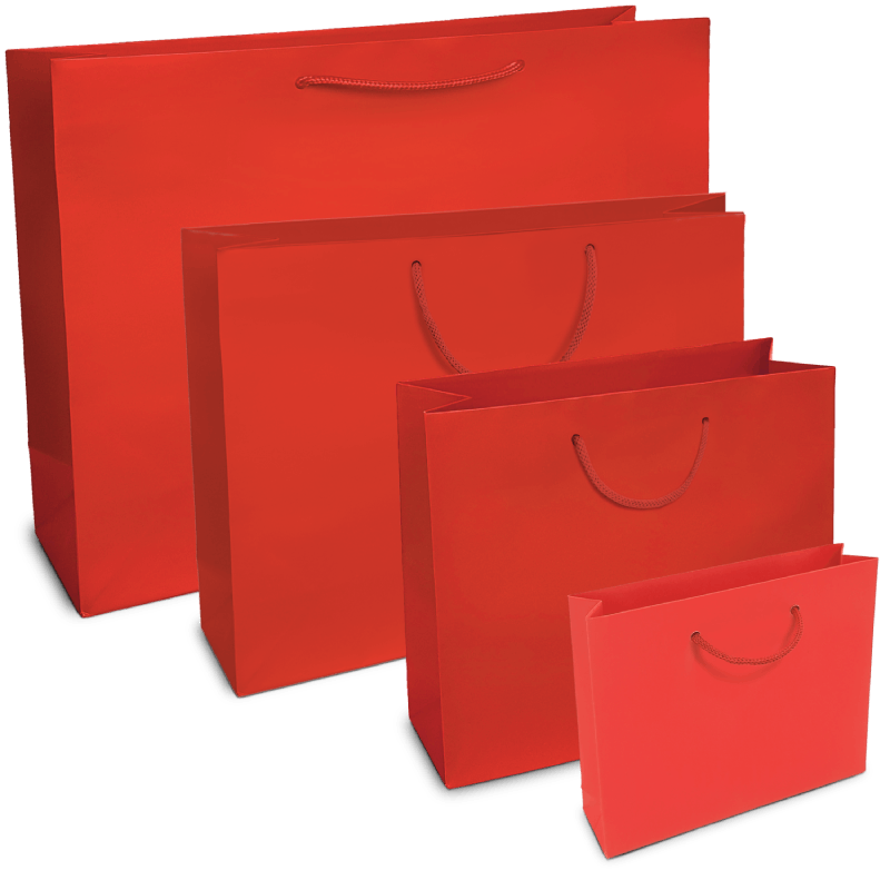 Red Luxury Carrier Bags — Alliance Packaging Ltd -Packaging for