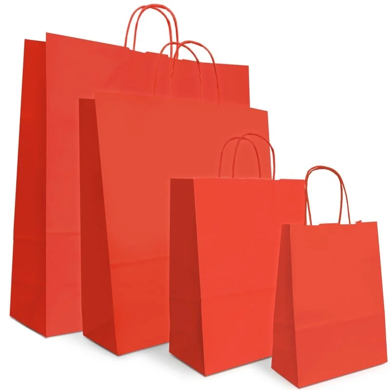 Vibrant Coloured Paper Carrier Bags in Ireland Your Stylish