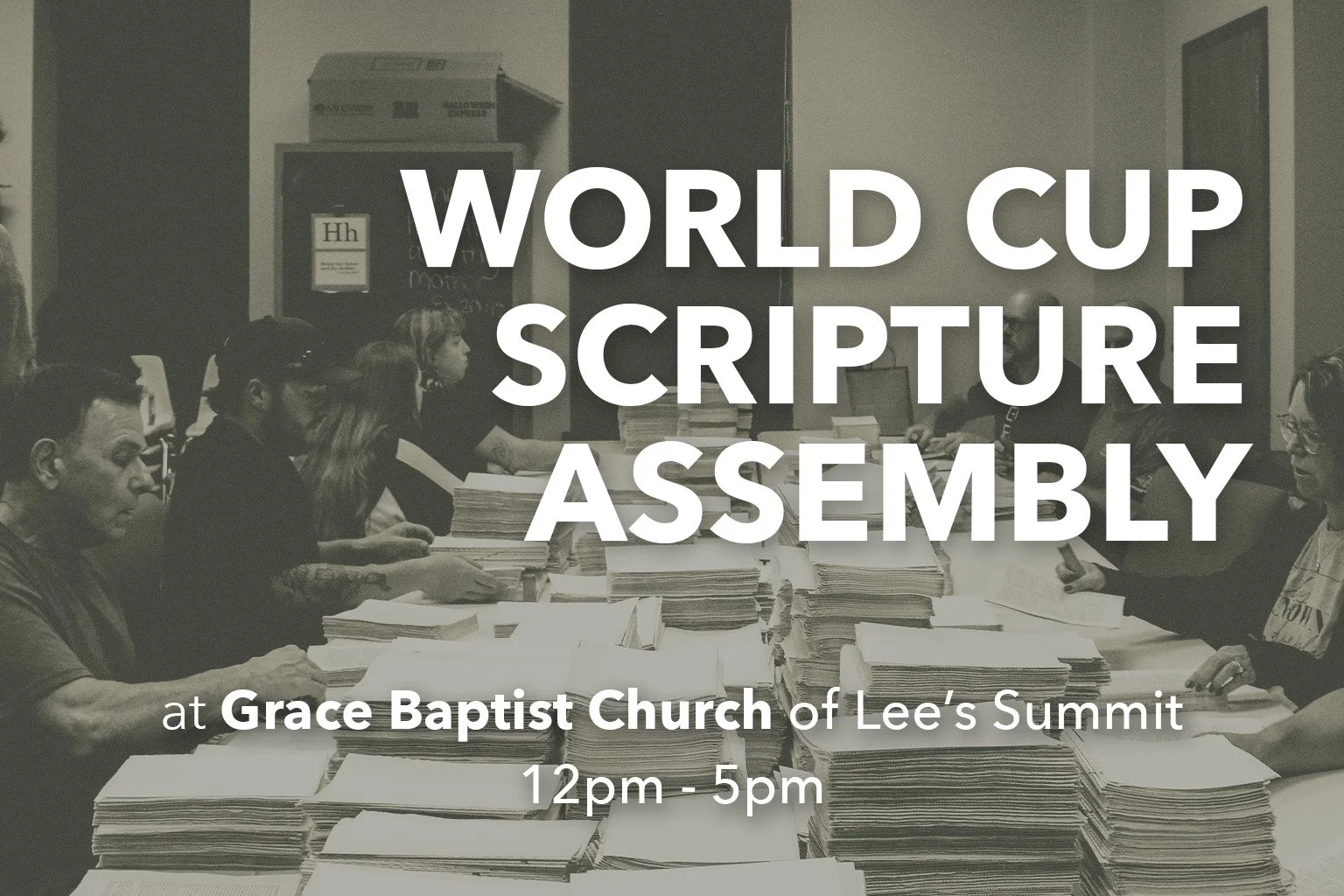World Cup Scripture Assembly 