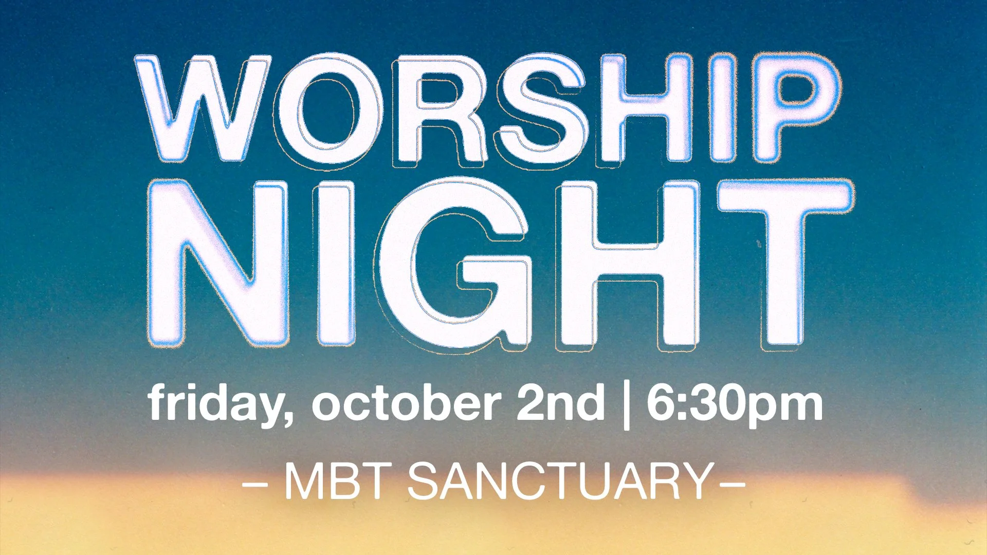 Worship Night