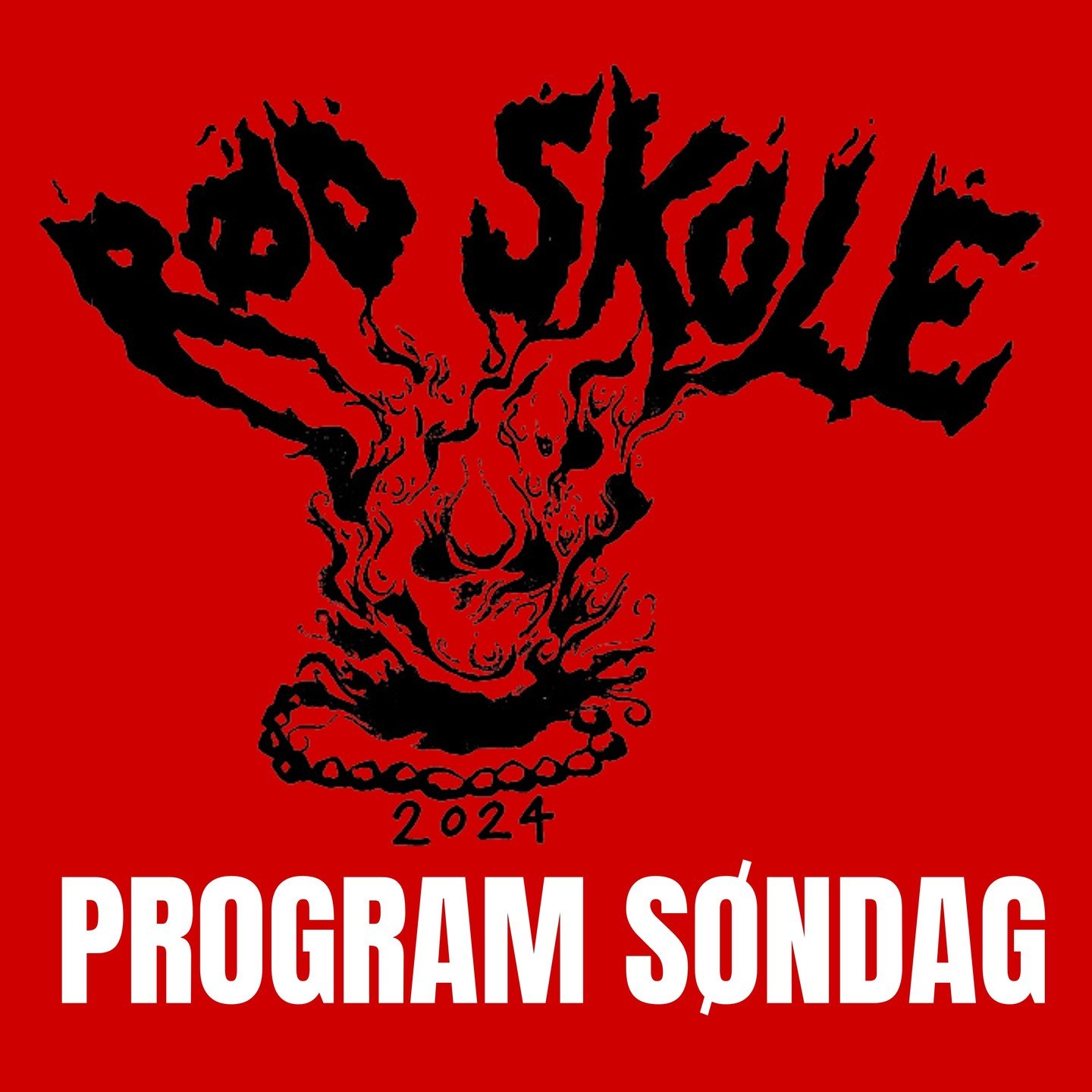 Her er s&oslash;ndagens program til R&oslash;d Skole!
Vi gl&aelig;der os helt vildt til at h&oslash;re de mange seje opl&aelig;gsholdere, se alle kammerater fra n&aelig;r og fjern, og bare have det hyggeligt!