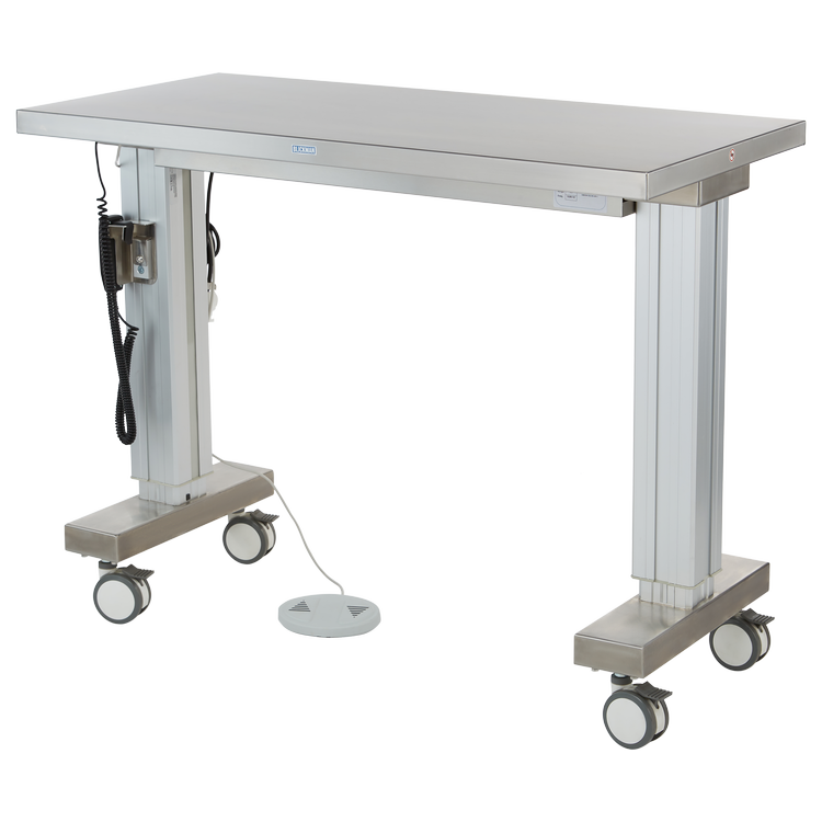 7895SS-O CRT Ergonomic, Manually Height-Adjusted Stainless Steel CRT ...