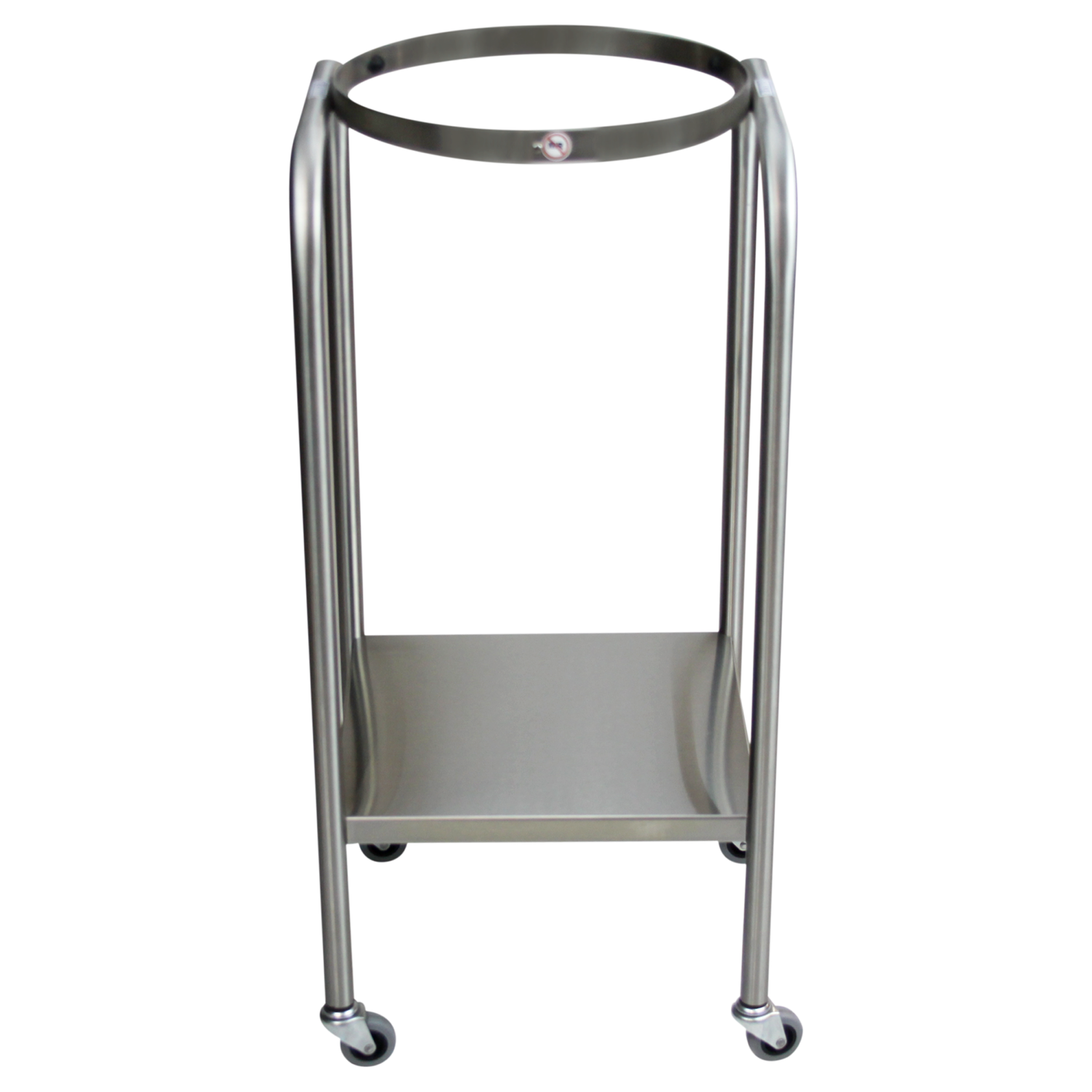 7807SS(-HB) Single Basin Stainless Steel Medical Solution Stand (Shelf