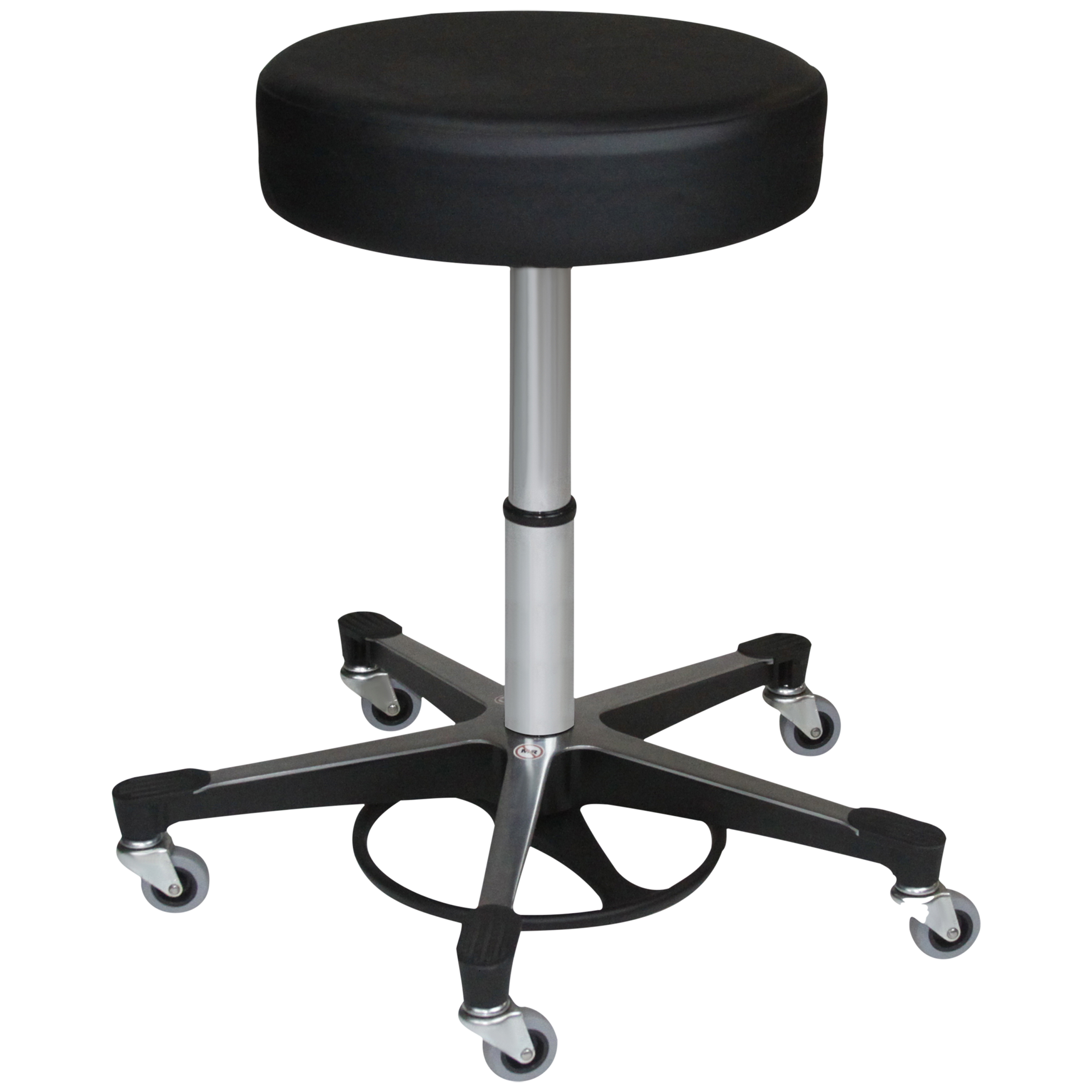 1205 Pneumatic, FootOperated Medical Exam Stool With or Without a