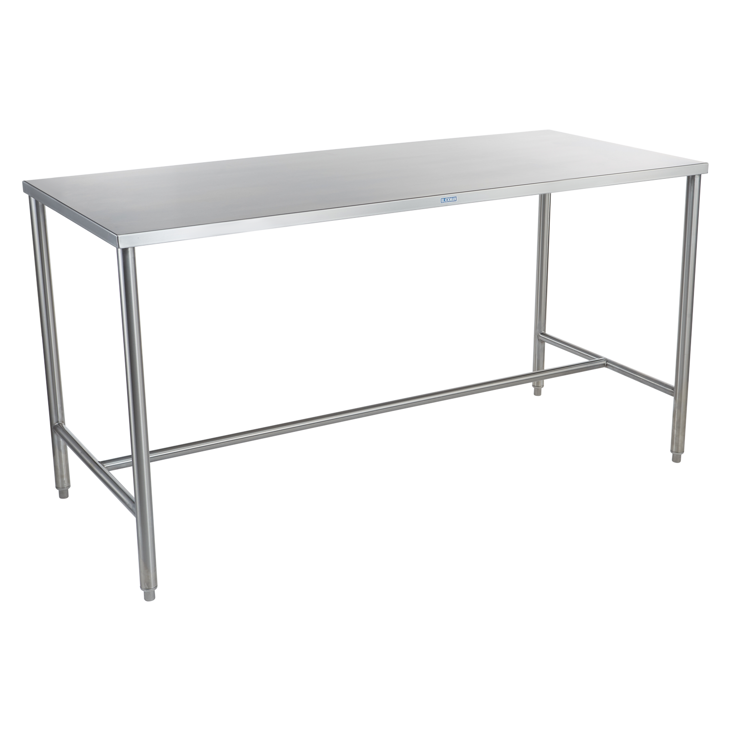 Stainless Steel Medical Work Table with Shelf or H-Brace (Standard & Custom  Sizes) — Blickman