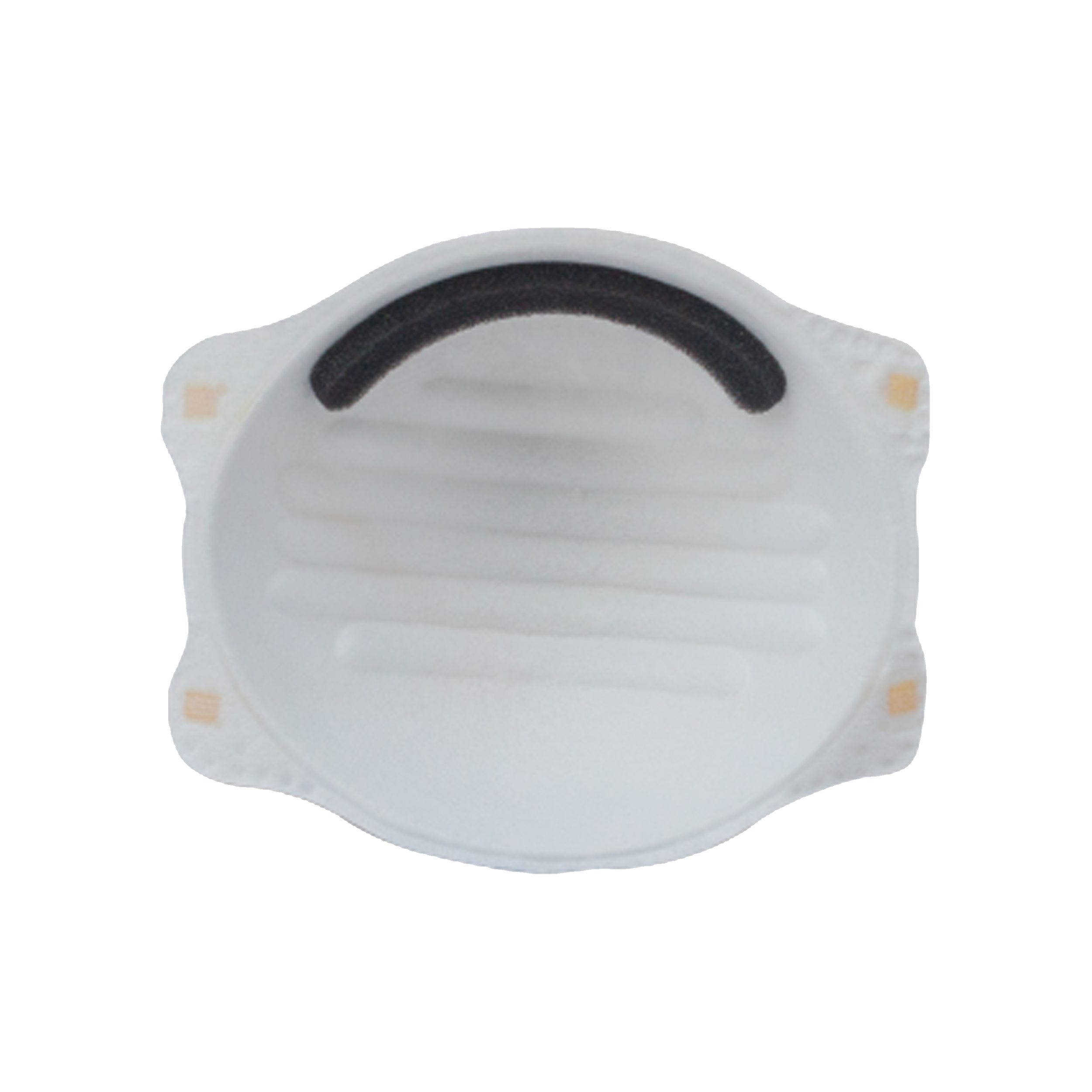 N9500-N95(S) Respiratory Disposable Mask Designed to Block and Filtrate Small Airborne Particles; Interior View