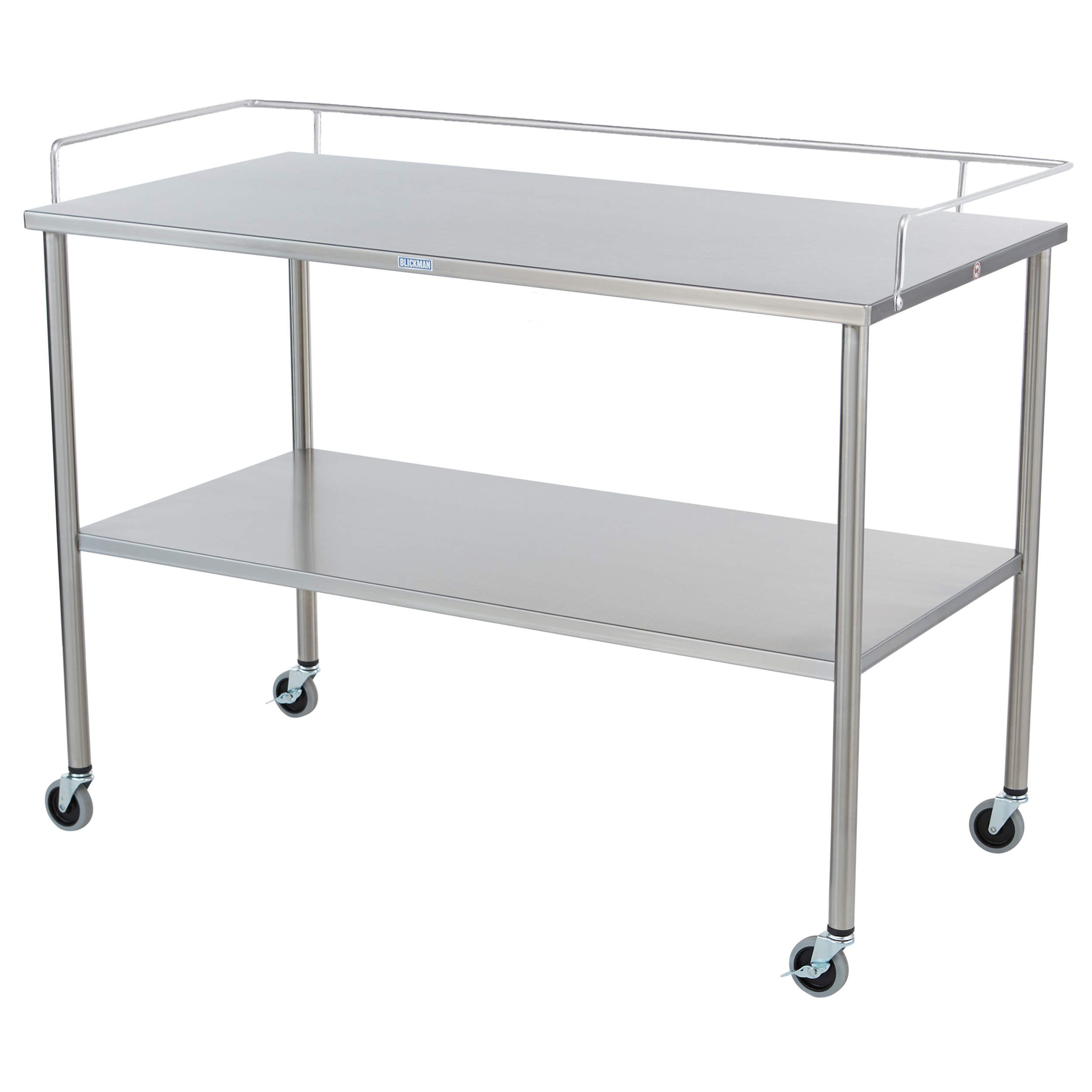 Stainless Steel Howard Medical Instrument Table with Shelf (Standard ...