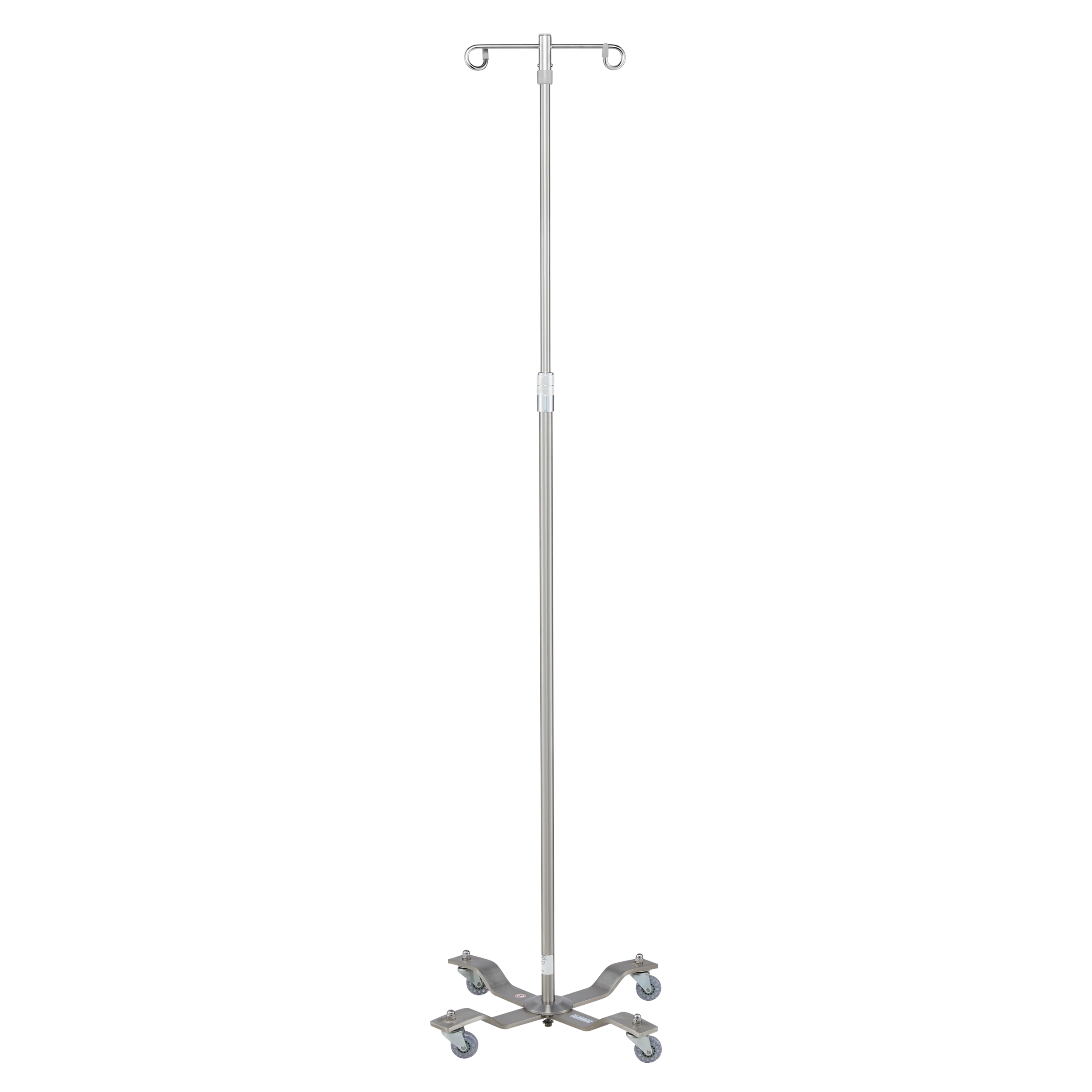 1410SS/8889SS/8890SS 4 Leg Stainless Steel IV Stands (2 or 4 Hooks