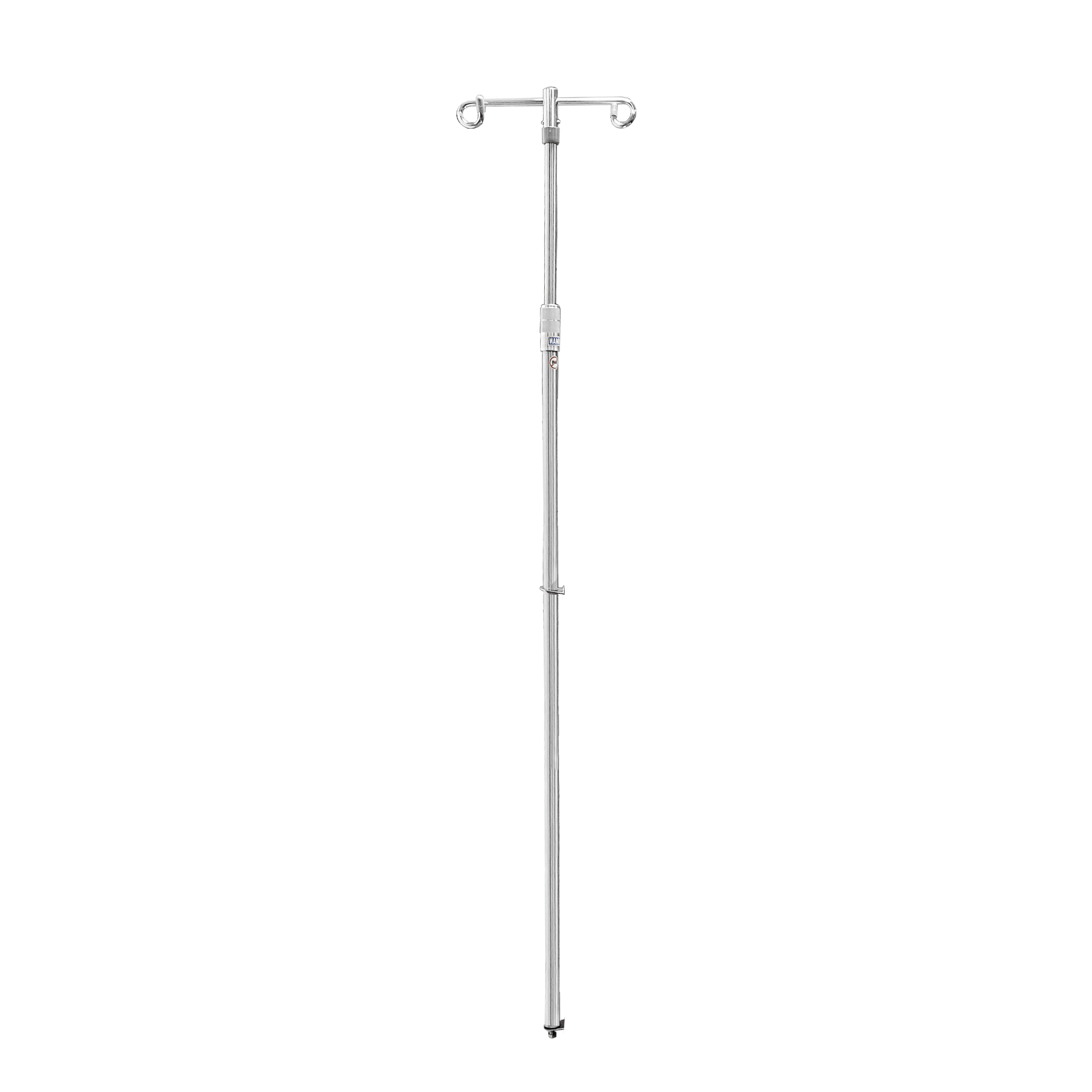 IV Pole Attachment Compatible with All Stainless Steel and All MR Conditional Stainless Steel Medical Utility Carts