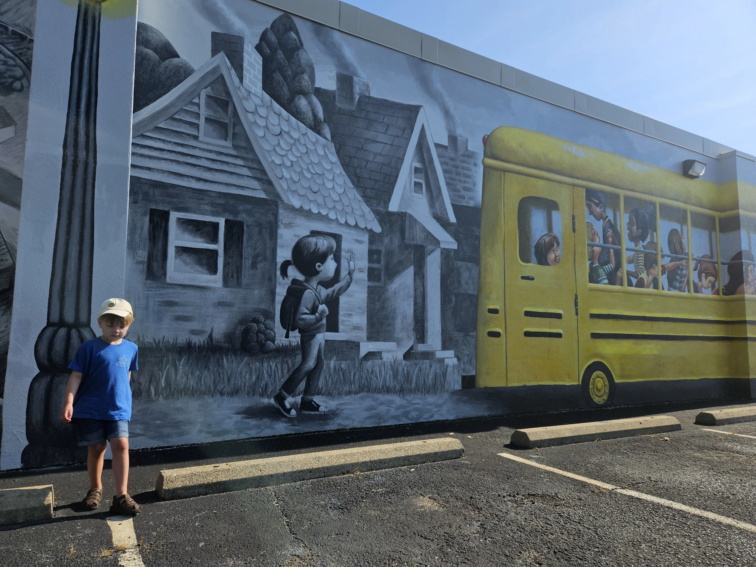 The Yellow Bus Mural 04