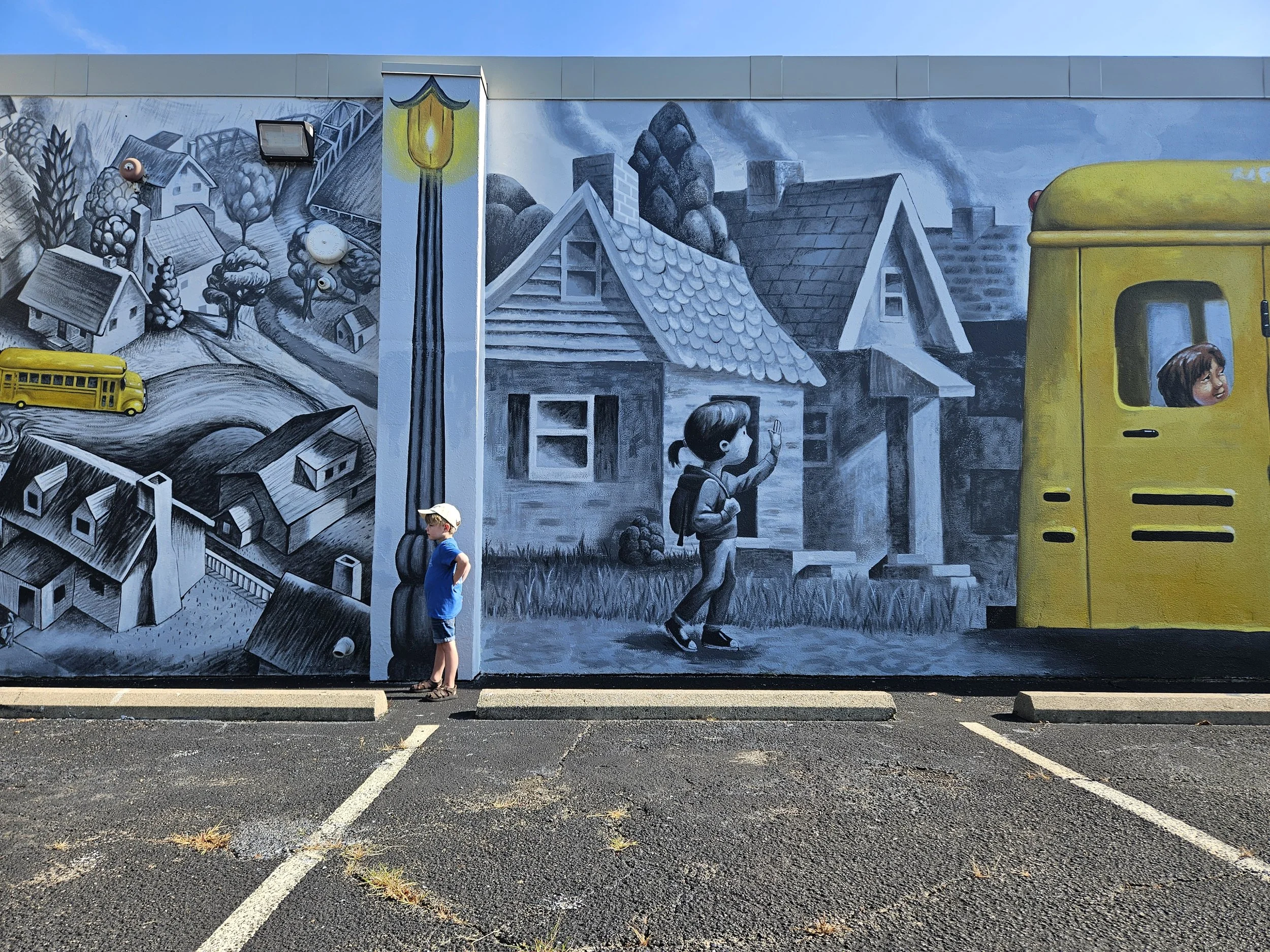 The Yellow Bus Mural 03