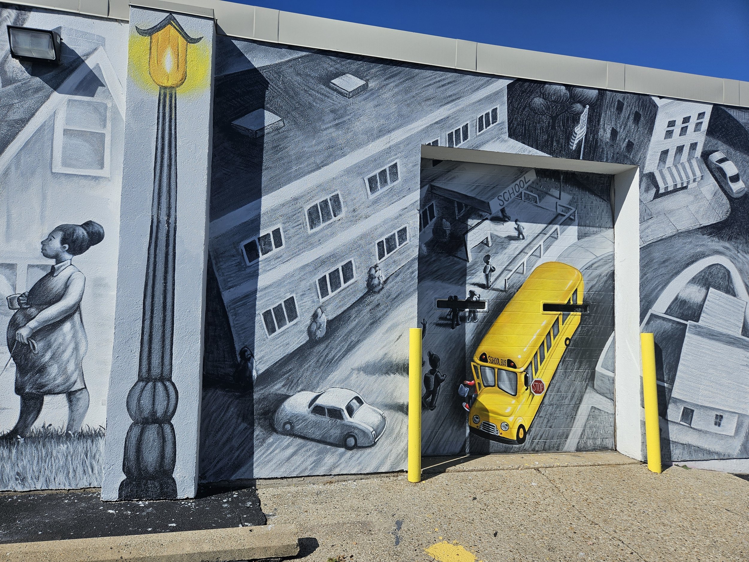 The Yellow Bus Mural 02