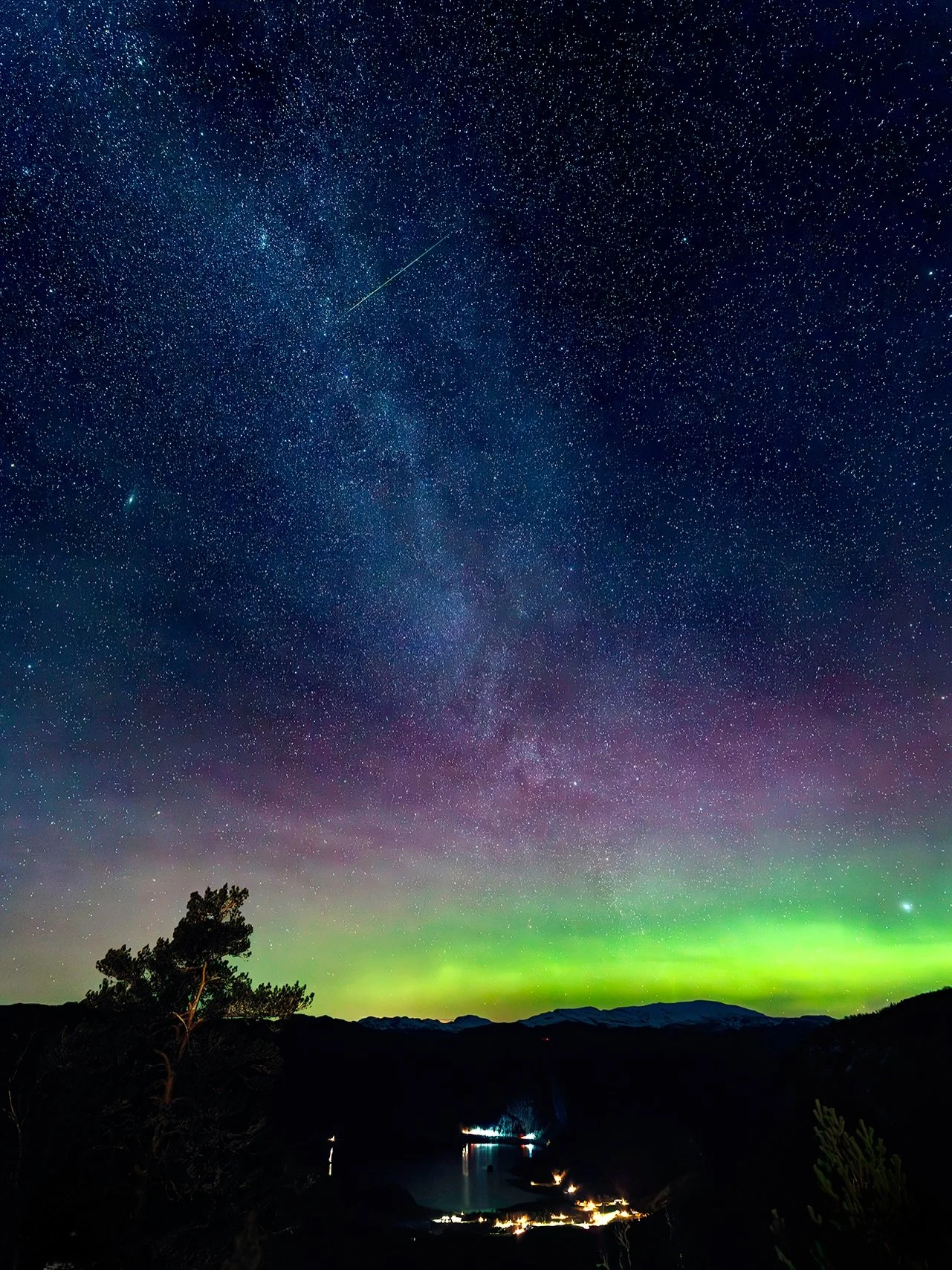 When you wish upon a star 💫 Testing out som long exposures of the Milky Way 📷❄️