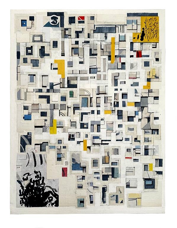 Datum 6
Collage, ink, acrylic on Canvas
50 x 70cm
2023